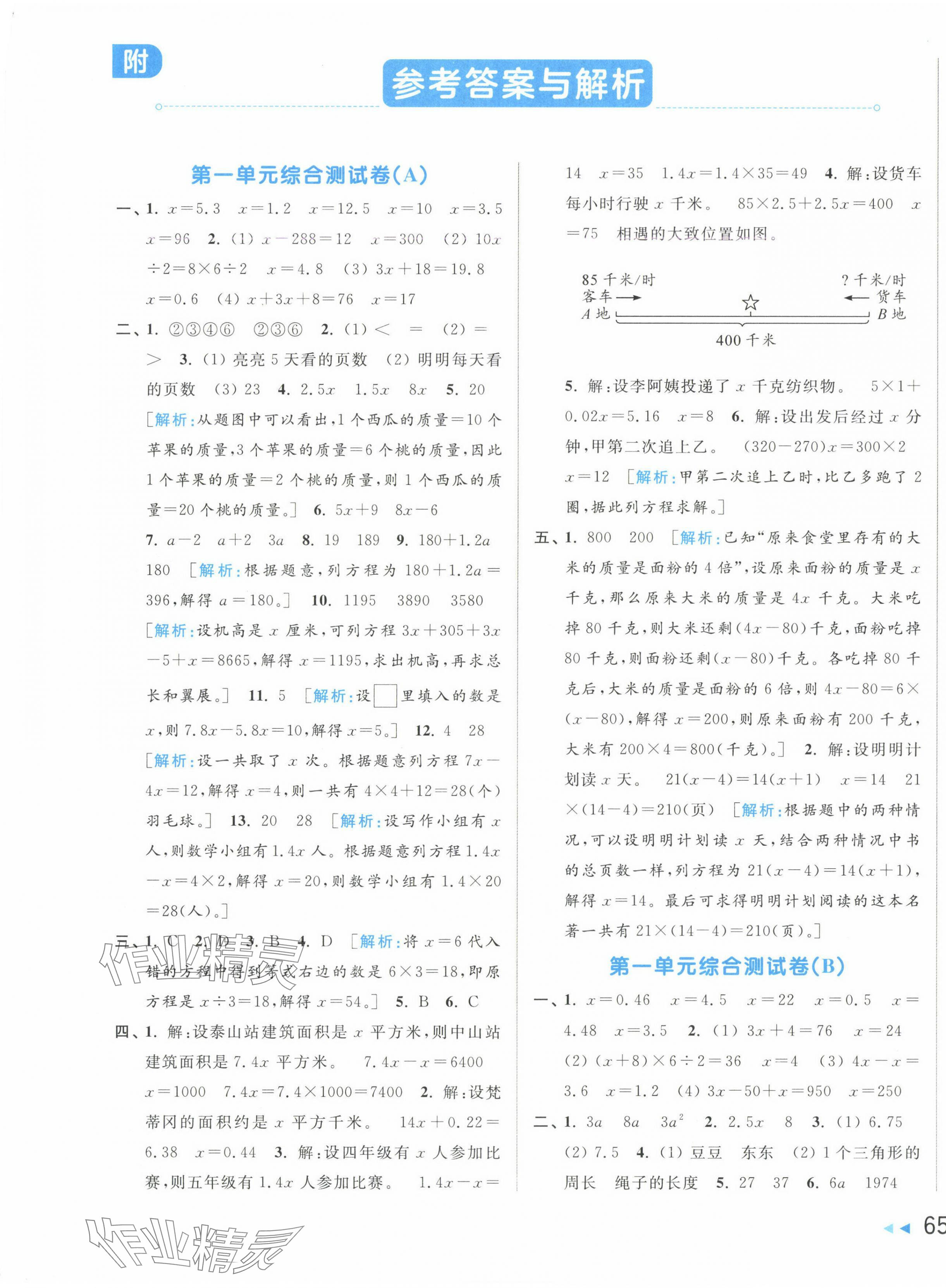 2025年亮點給力大試卷五年級數學下冊蘇教版 第1頁