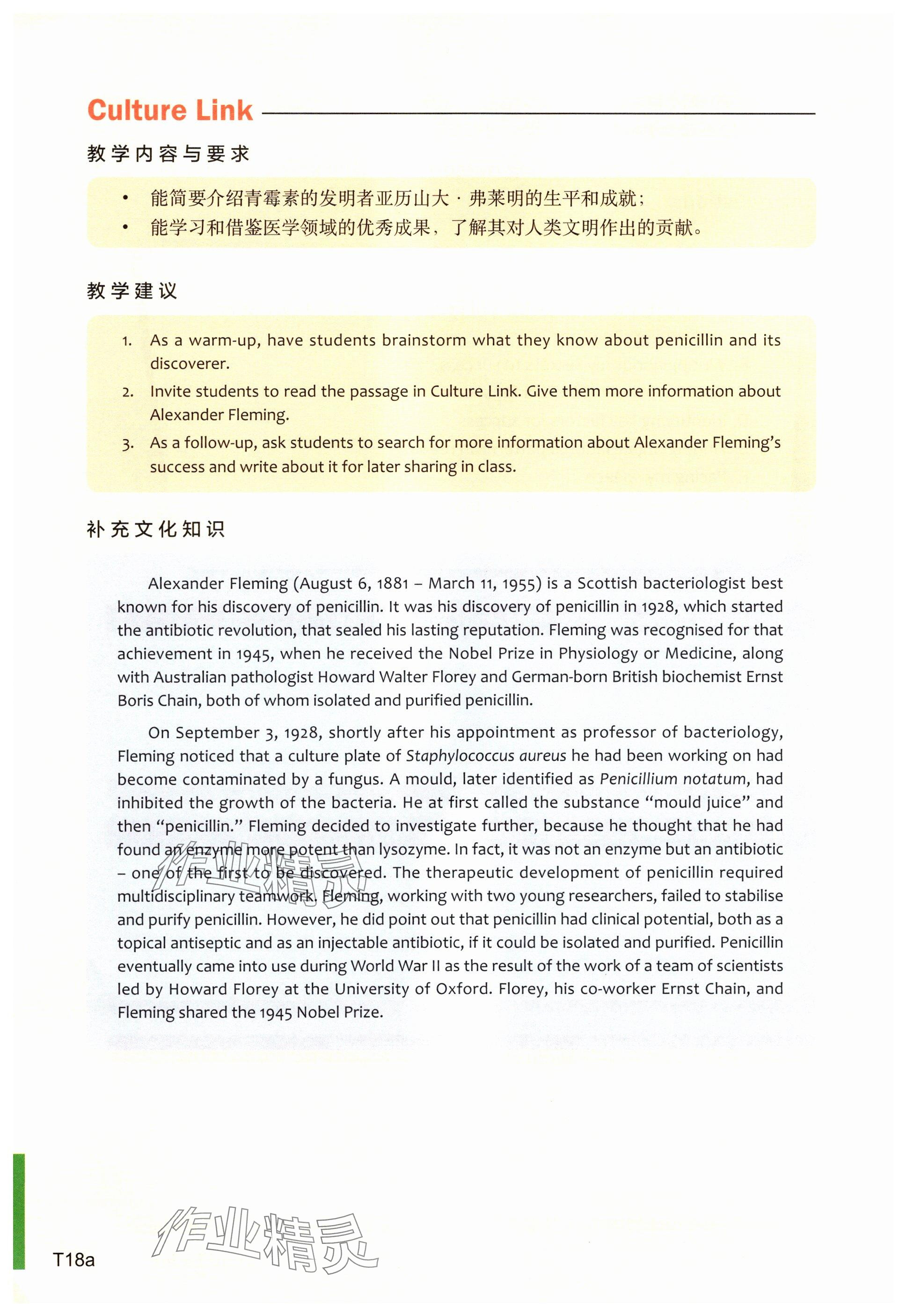 2025年教材课本高中英语必修第三册上外版&nbsp;参考答案第36页