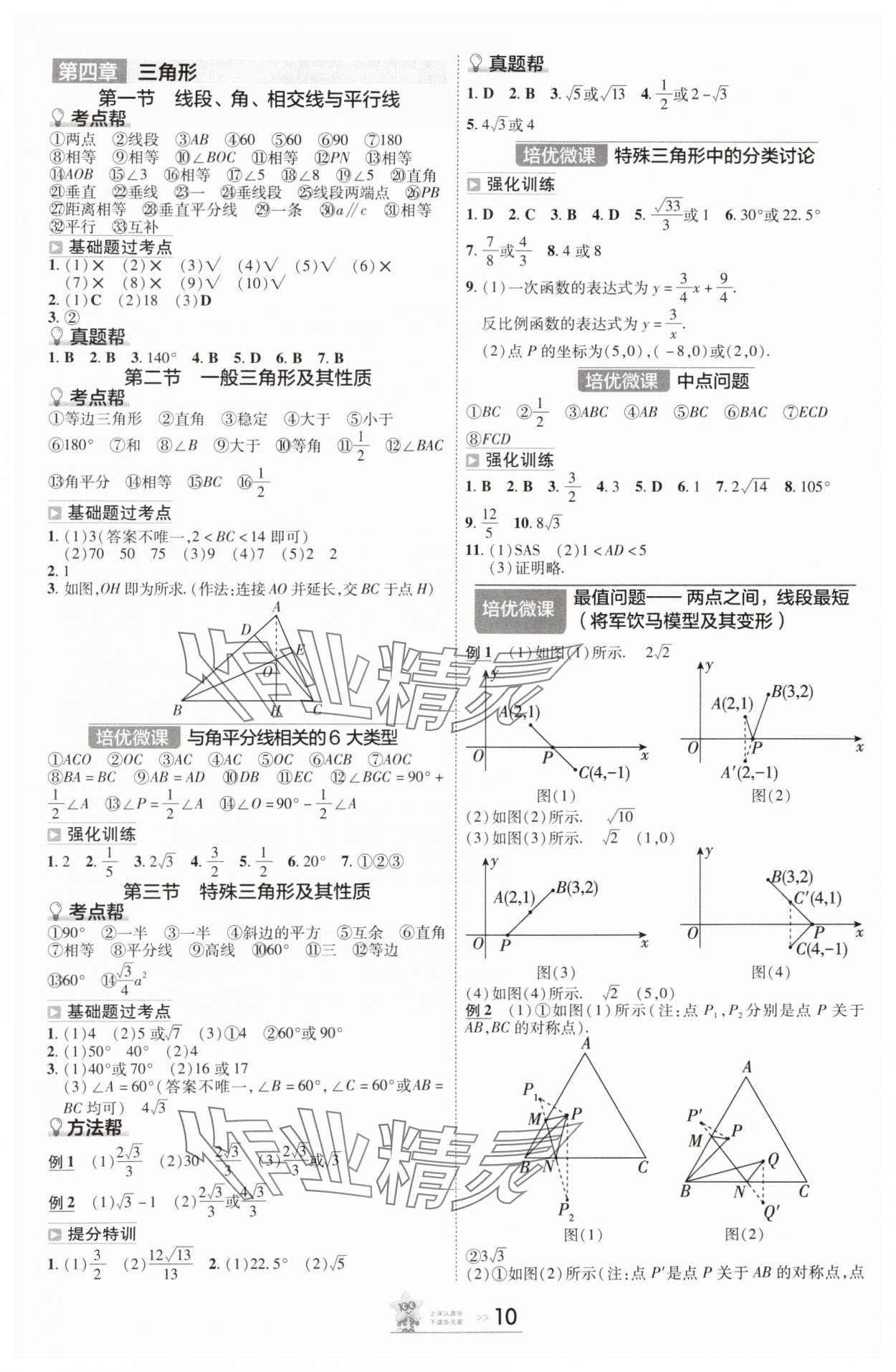 2025年中考幫數(shù)學(xué)河南專版 參考答案第9頁