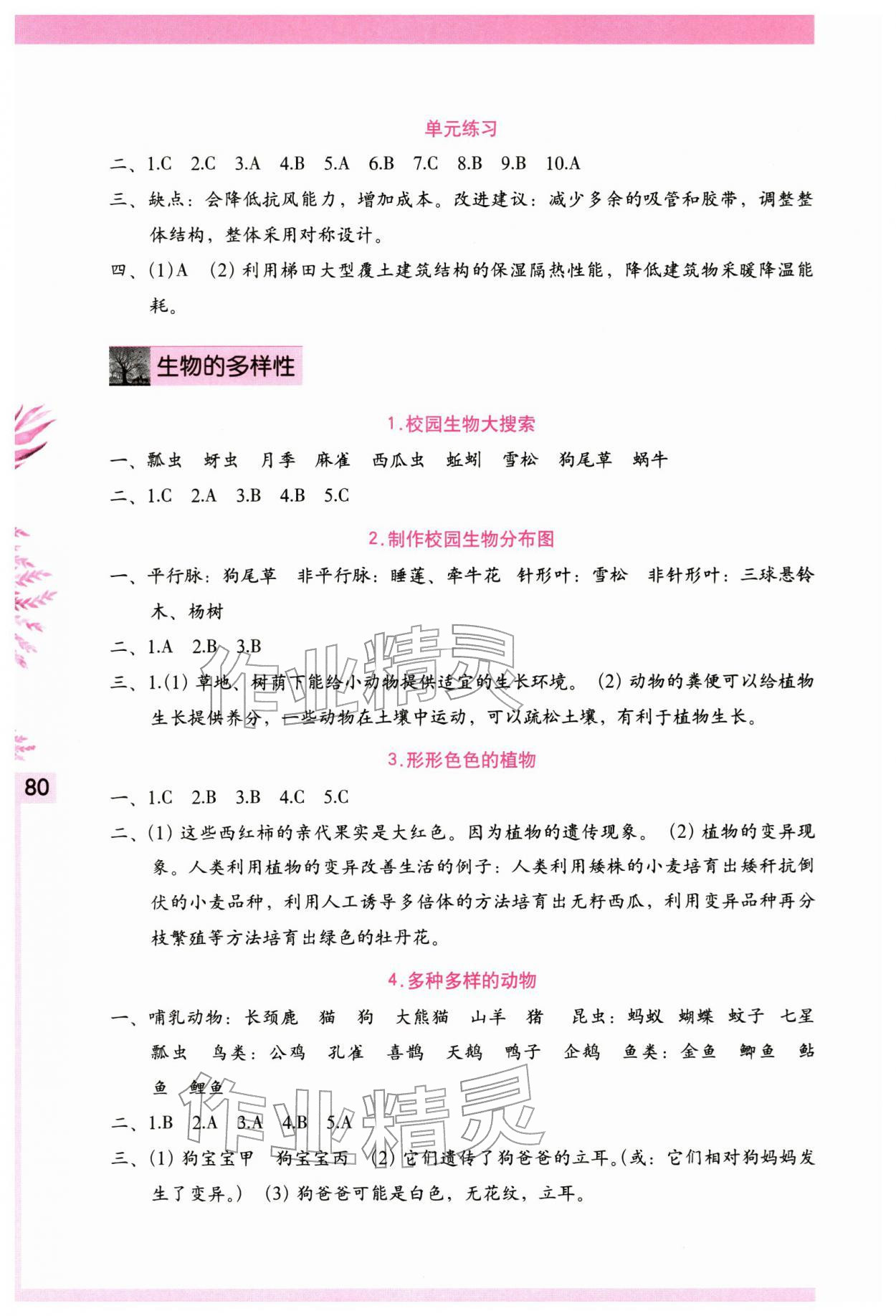 2026年学习与巩固六年级科学下册教科版&nbsp;第2页