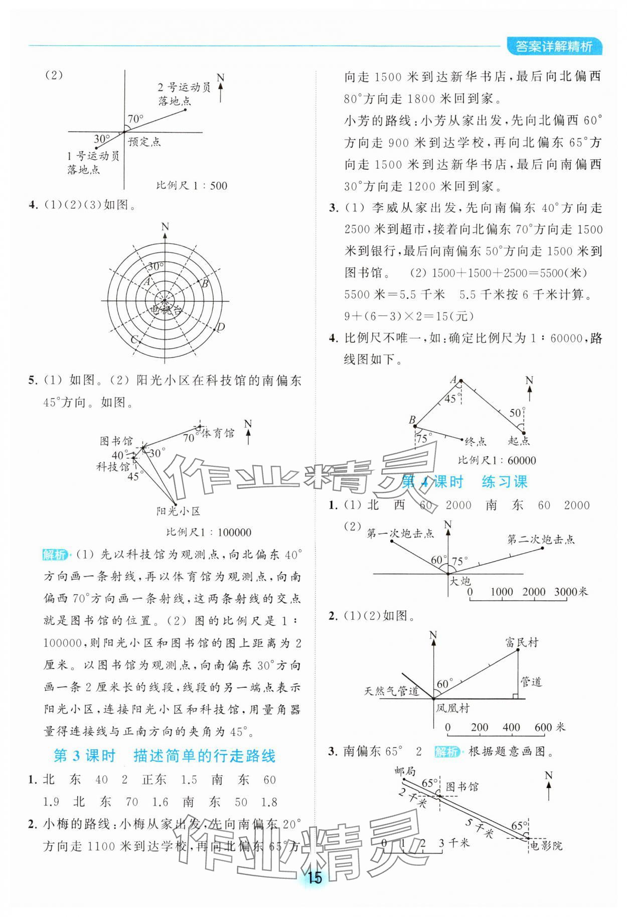 2024年亮點給力全優(yōu)練霸六年級數(shù)學下冊蘇教版 第15頁