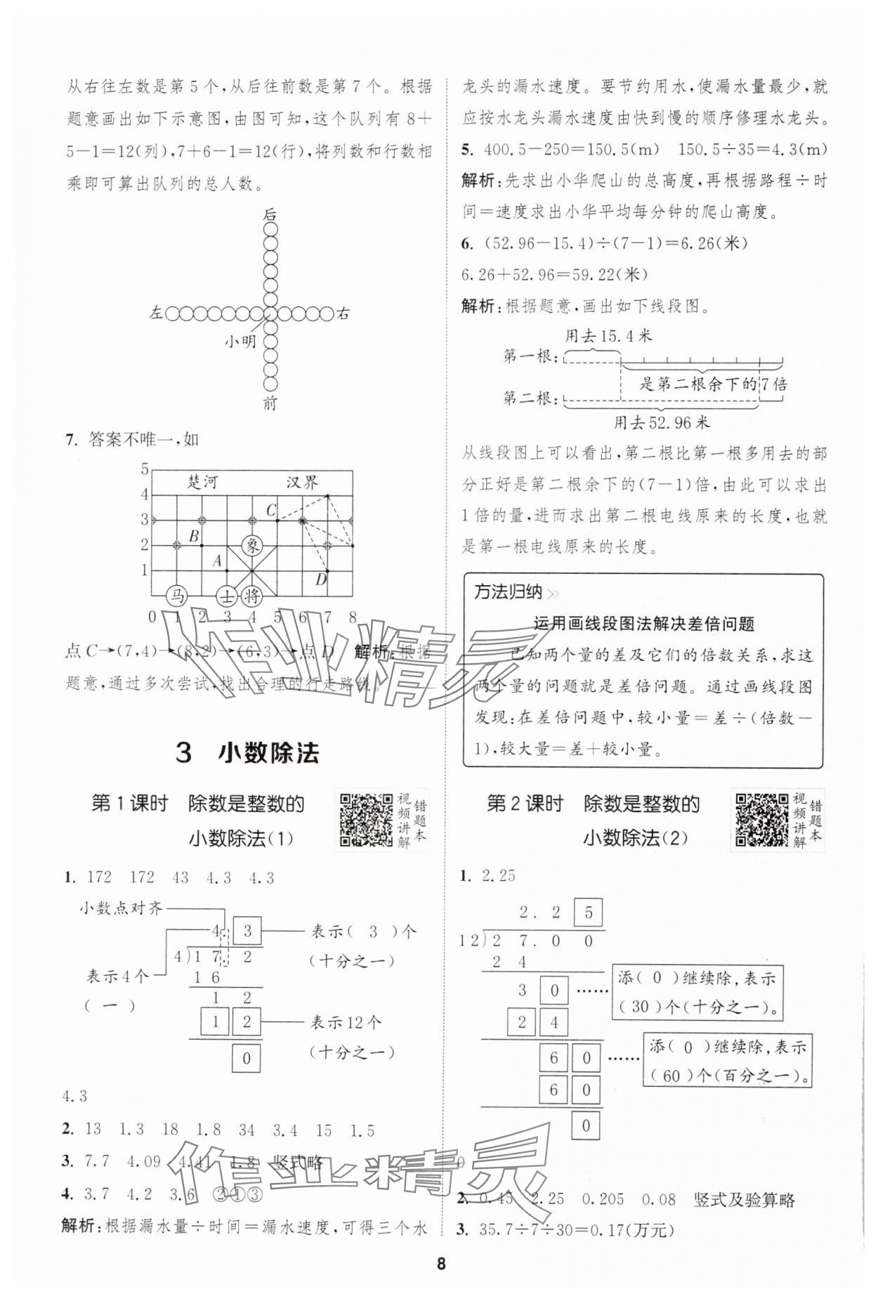 2024年拔尖特训五年级数学上册人教版 第8页