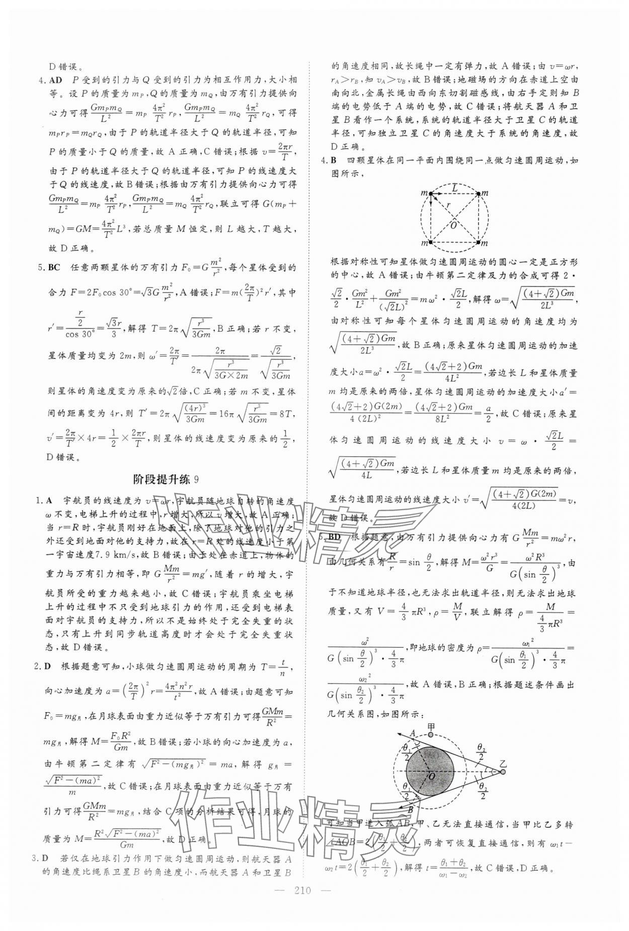 2024年高中總復(fù)習(xí)微點(diǎn)小練習(xí)高中物理 參考答案第22頁