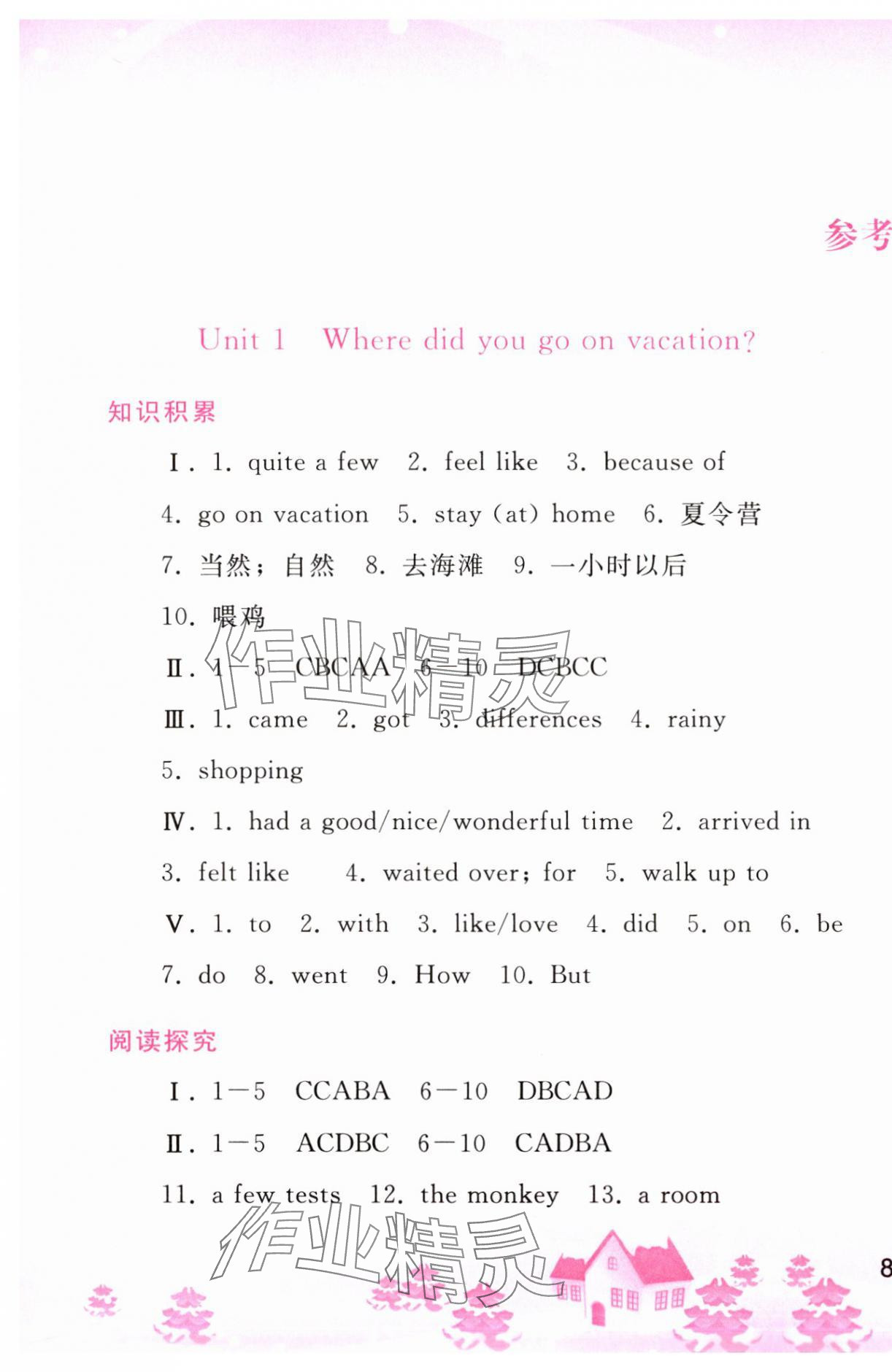 2025年寒假作業(yè)八年級(jí)英語人民教育出版社 第1頁