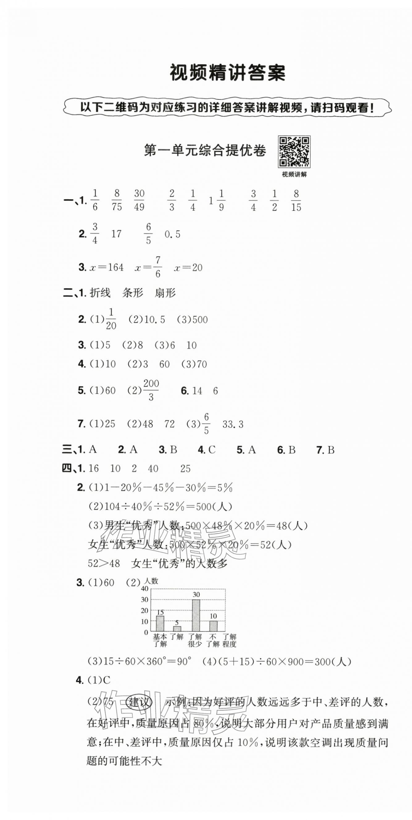 2026年阳光同学提优新卷六年级数学下册苏教版&nbsp;第1页