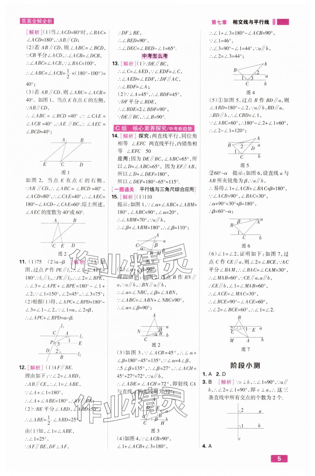 2025年考點集訓與滿分備考七年級數學下冊人教版 第5頁