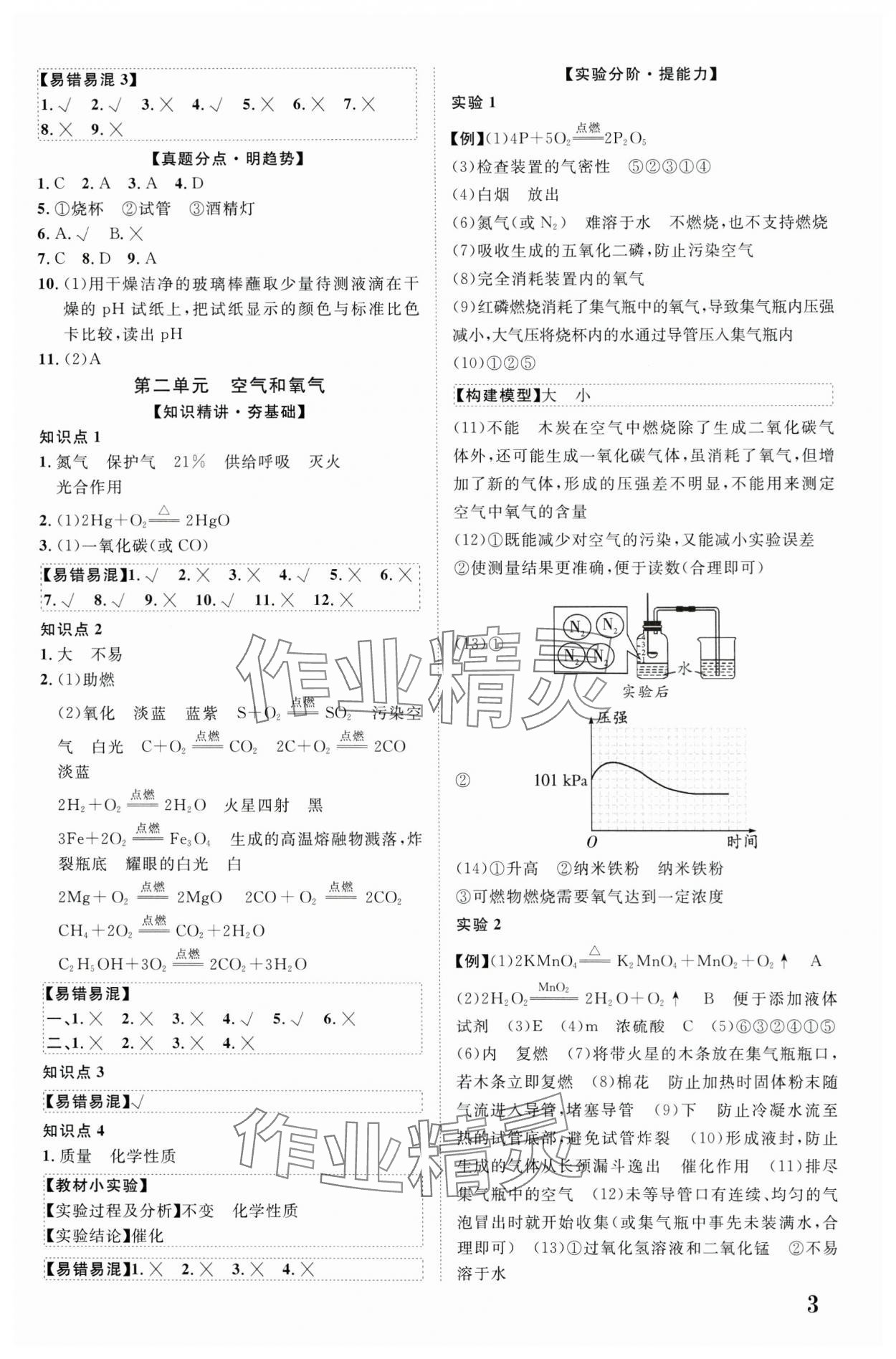 2025年中考新突破化學人教版安徽專版 第3頁