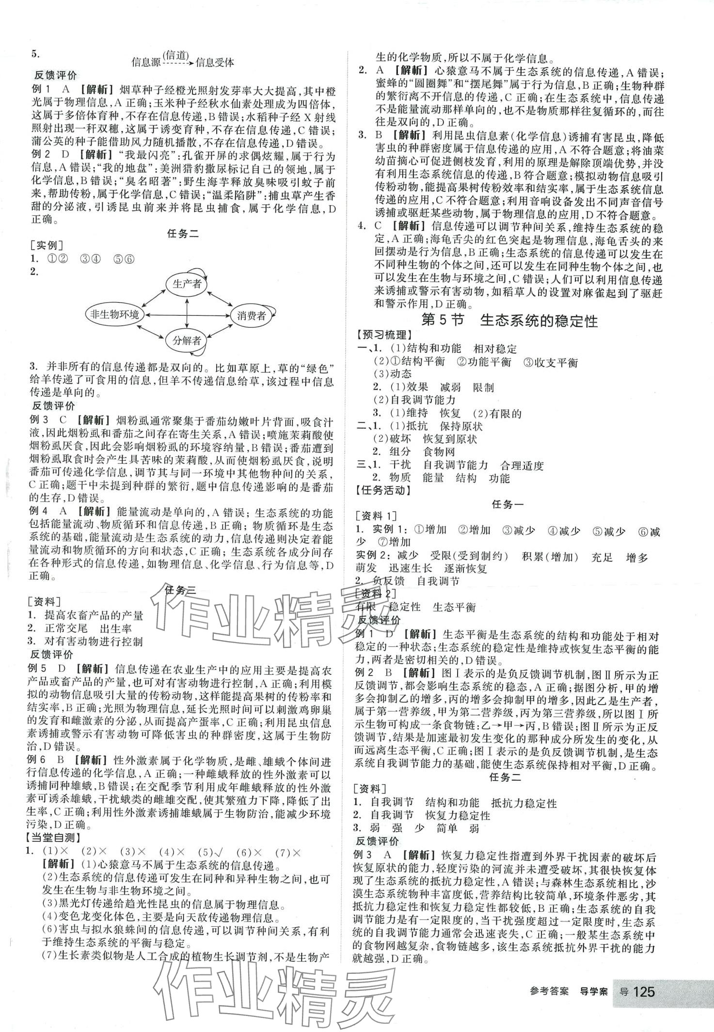 2024年全品學(xué)練考高中生物選擇性必修2人教版 第9頁