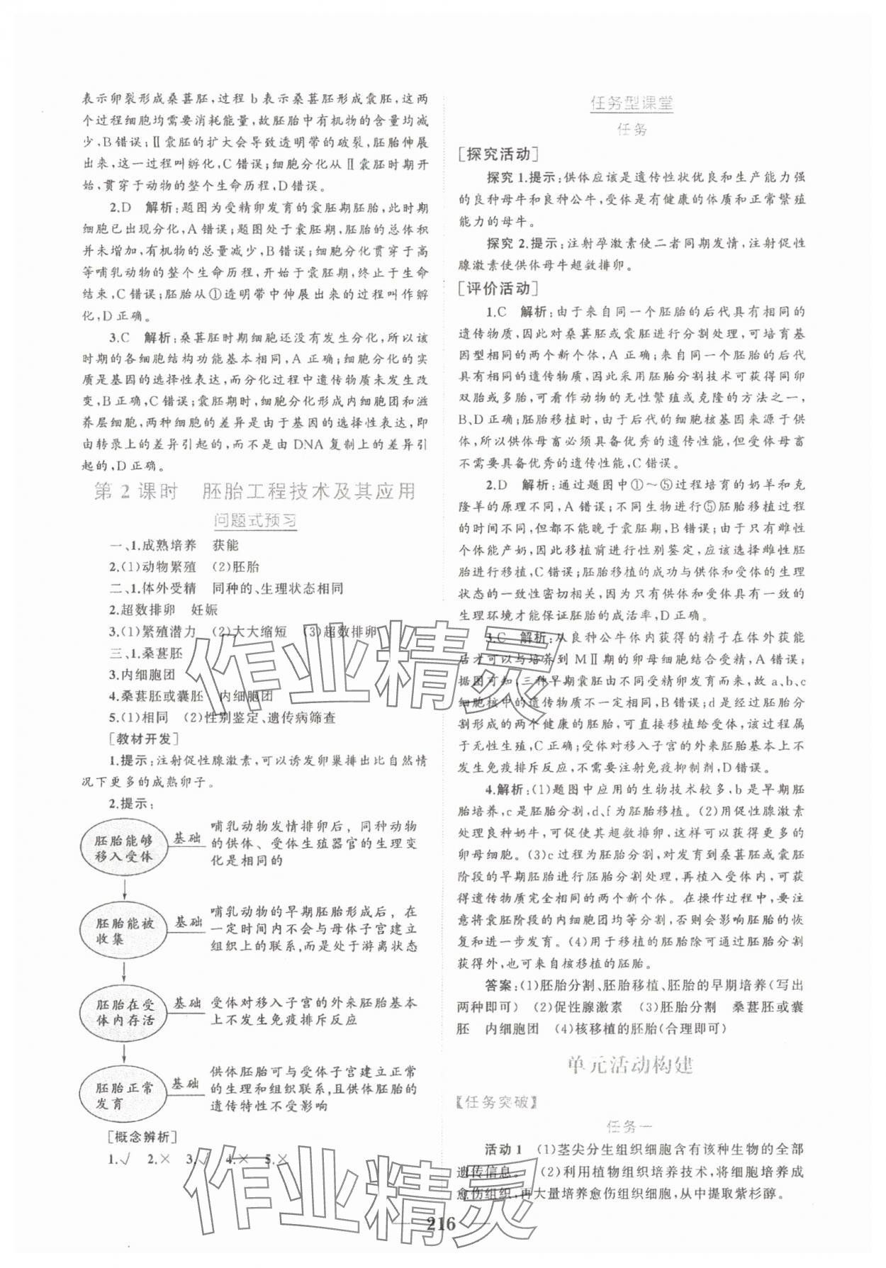 2025年點(diǎn)金訓(xùn)練精講巧練高中生物選擇性必修3人教版 第12頁(yè)