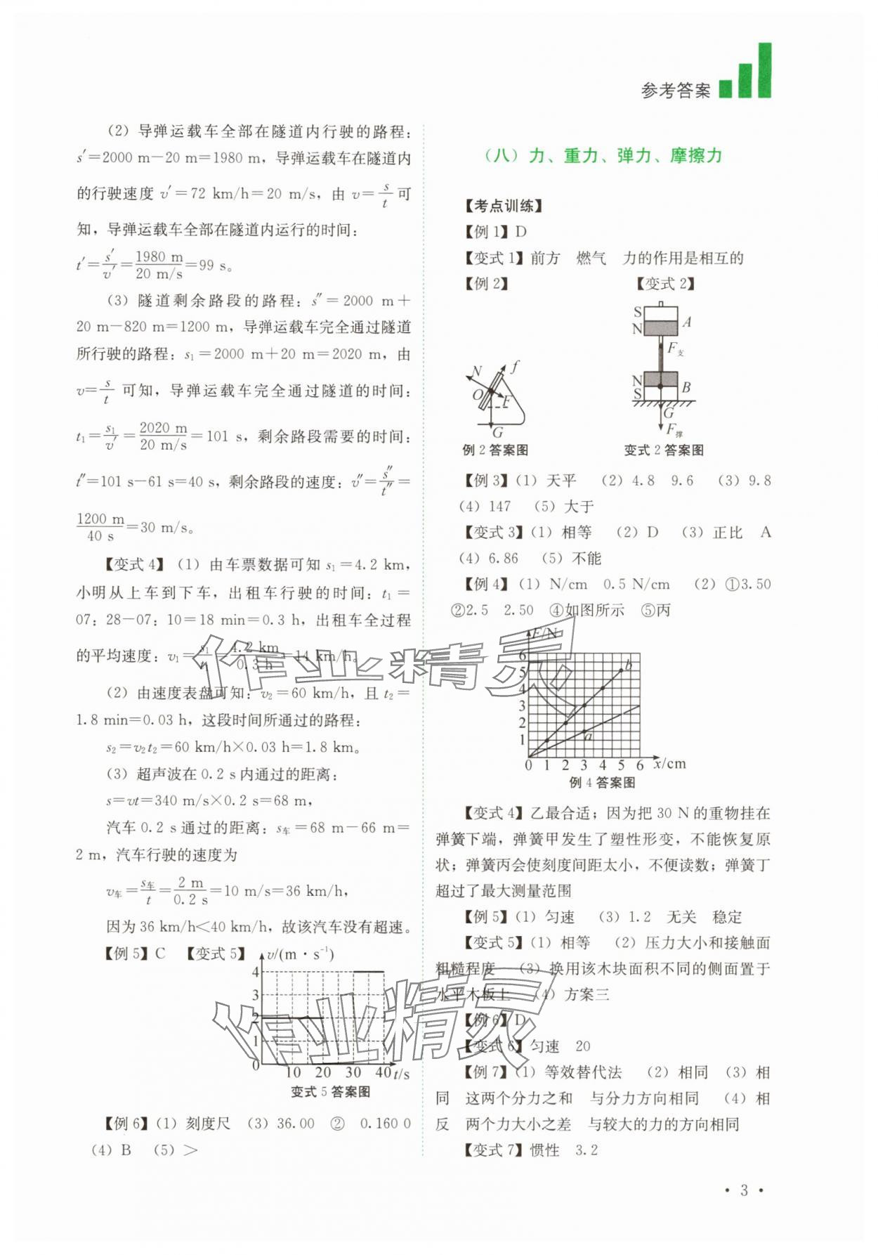 2025年中考復習指南物理四川教育出版社 第3頁