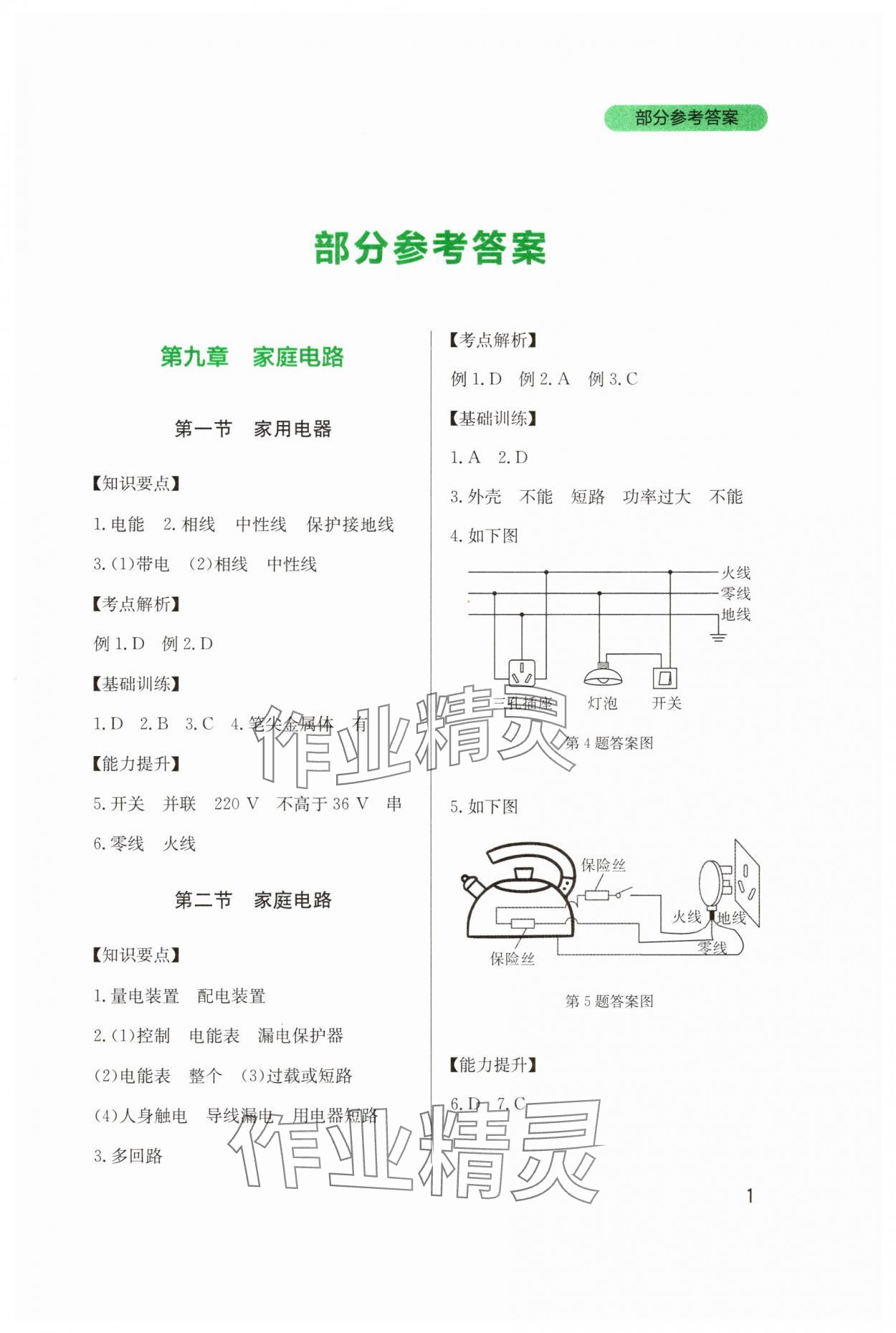 2025年新课程实践与探究丛书九年级物理下册教科版 第1页