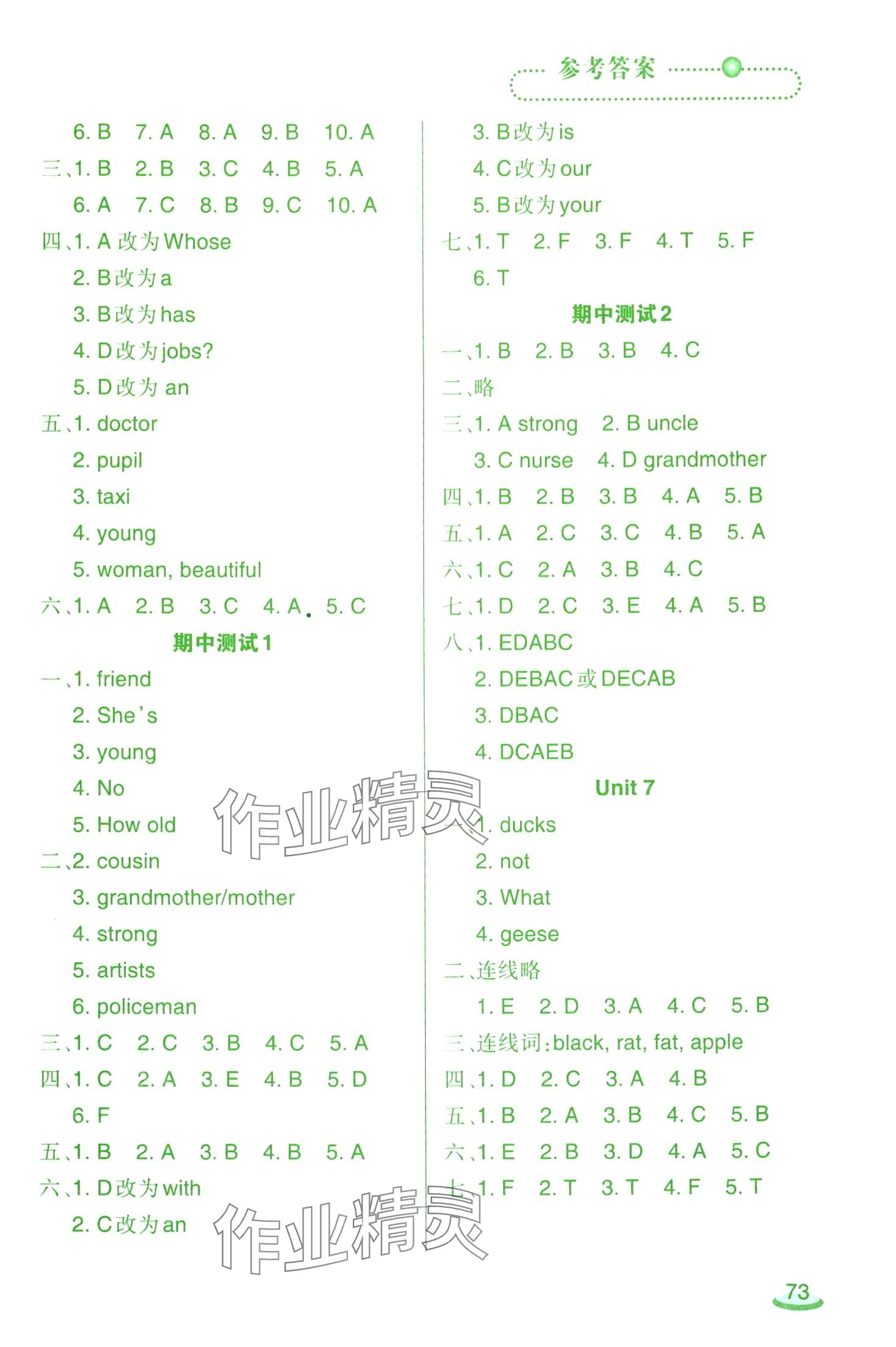 2024年自主學(xué)英語四年級(jí)下冊遼師大版三起 第3頁