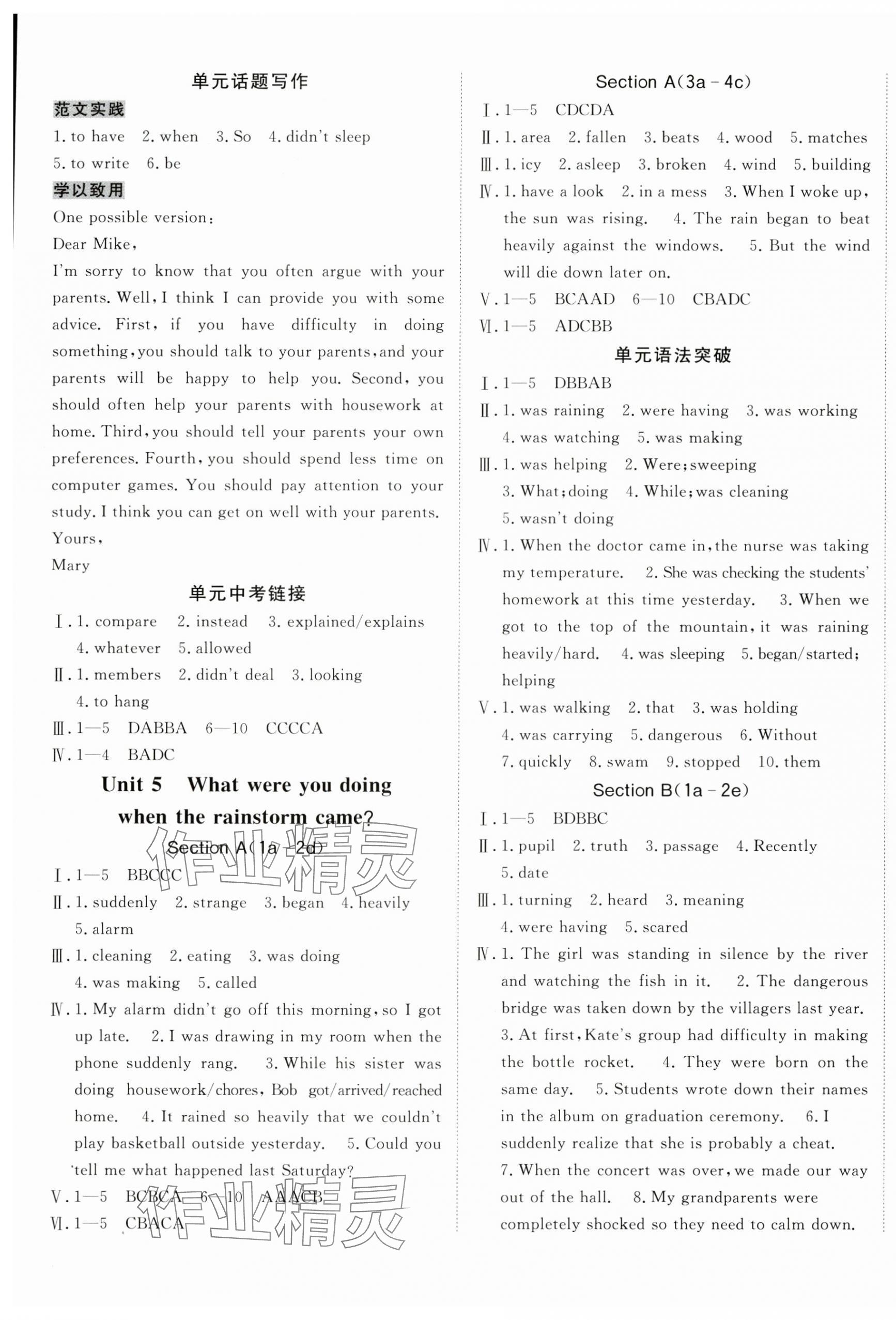 2025年同行學案學練測八年級英語下冊人教版 第5頁