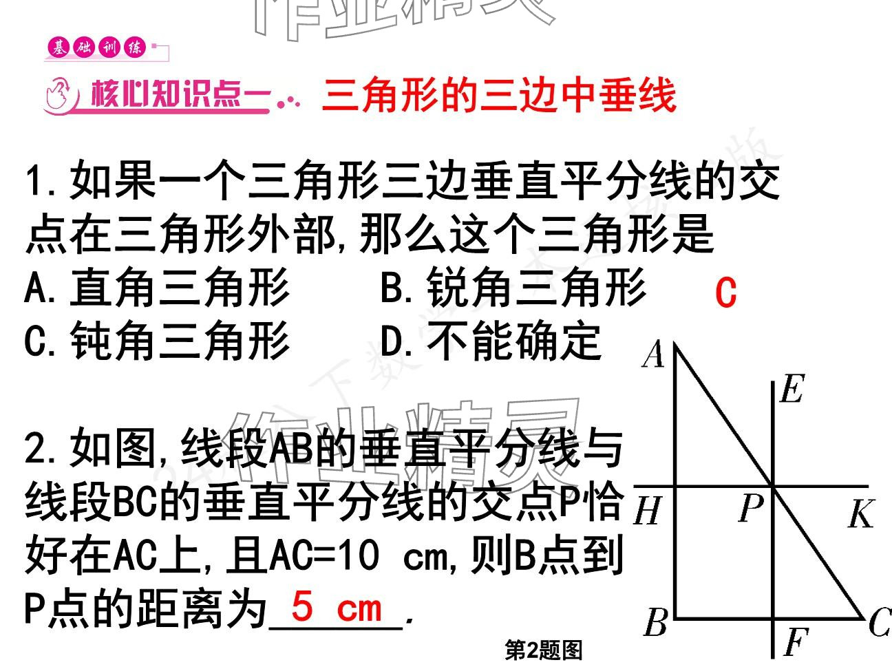 2025年一本通武漢出版社八年級數(shù)學(xué)下冊北師大版核心板 參考答案第62頁
