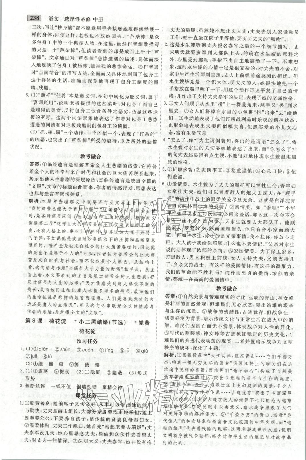 2025年金版教程高中新课程创新导学案高中语文选择性必修中册人教版 第10页