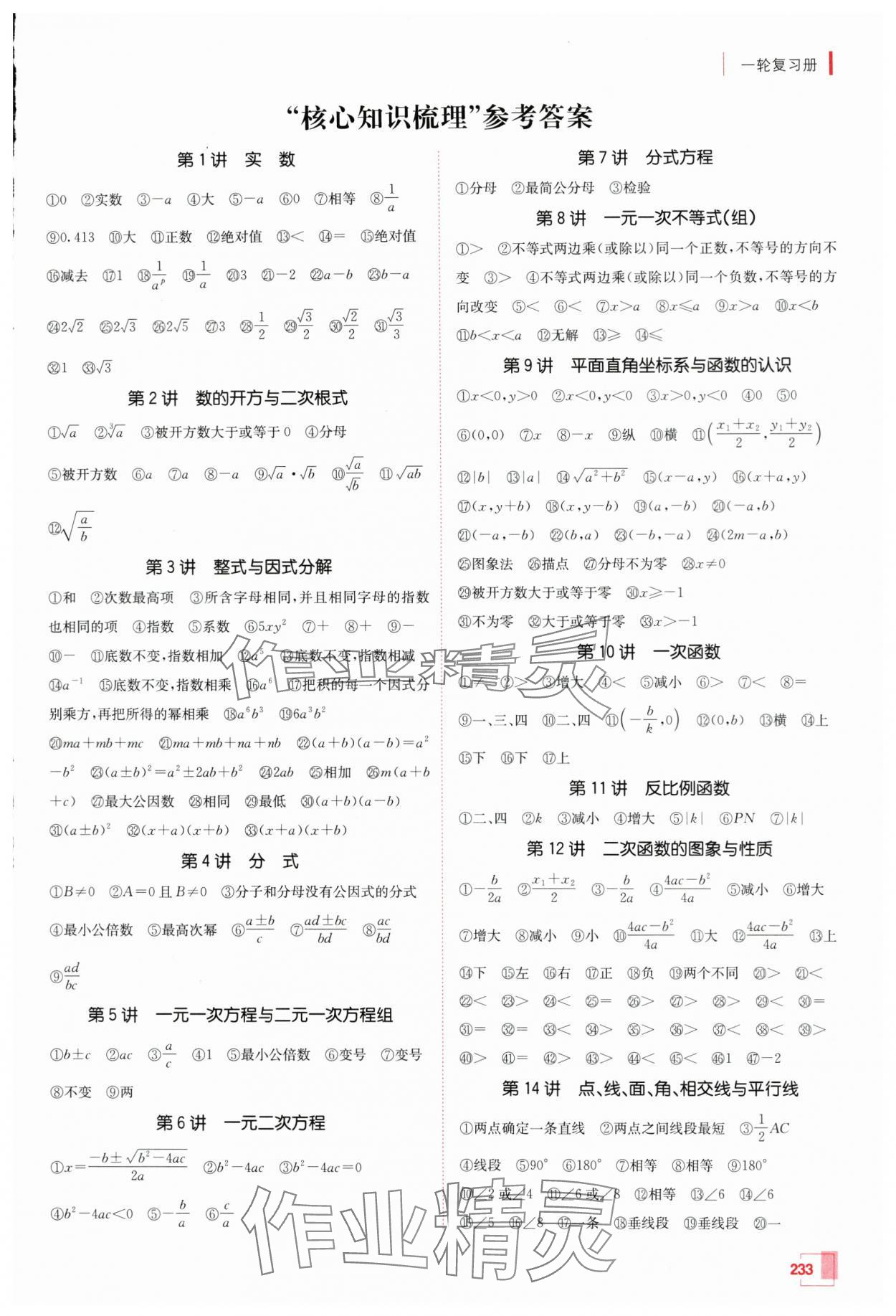 2024年升學錦囊數(shù)學青島專版 第1頁