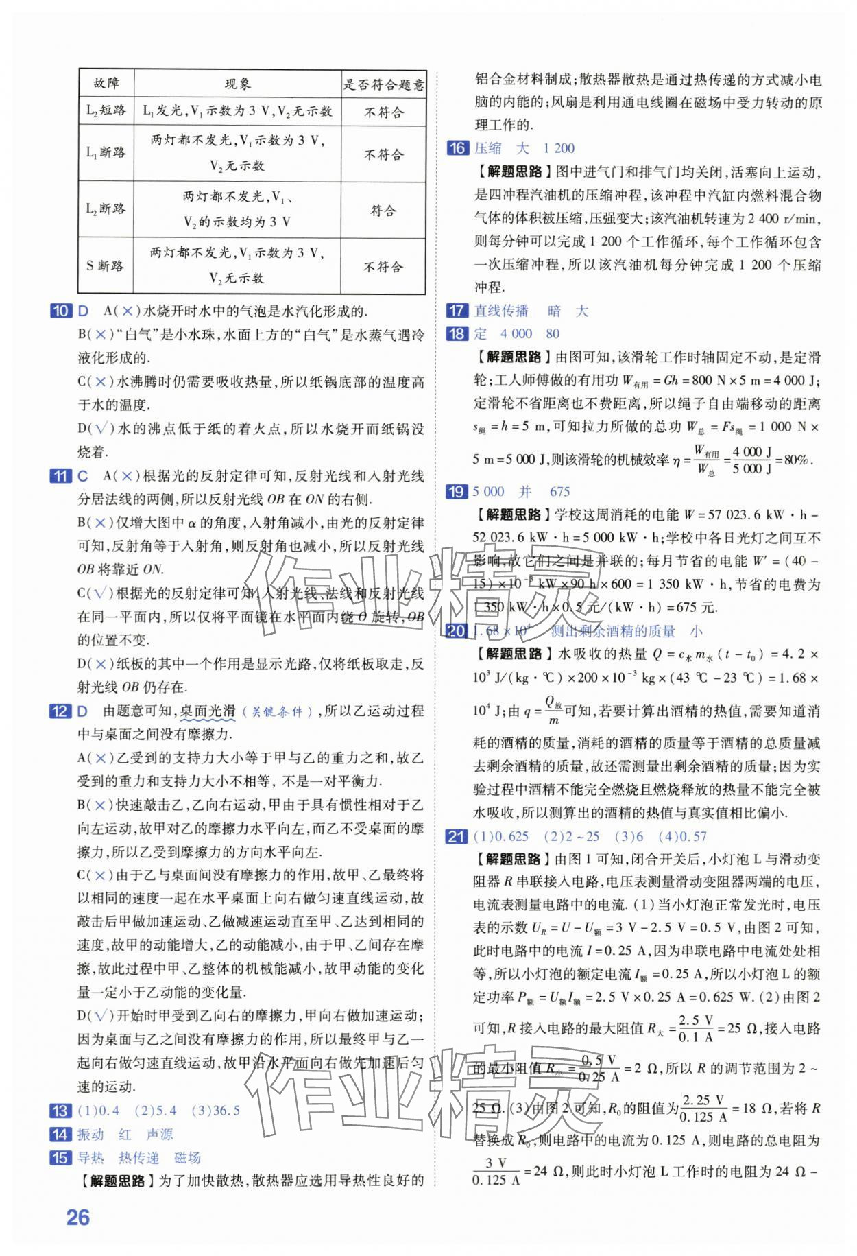 2024年金考卷45套匯編中考物理江蘇專(zhuān)版 第26頁(yè)