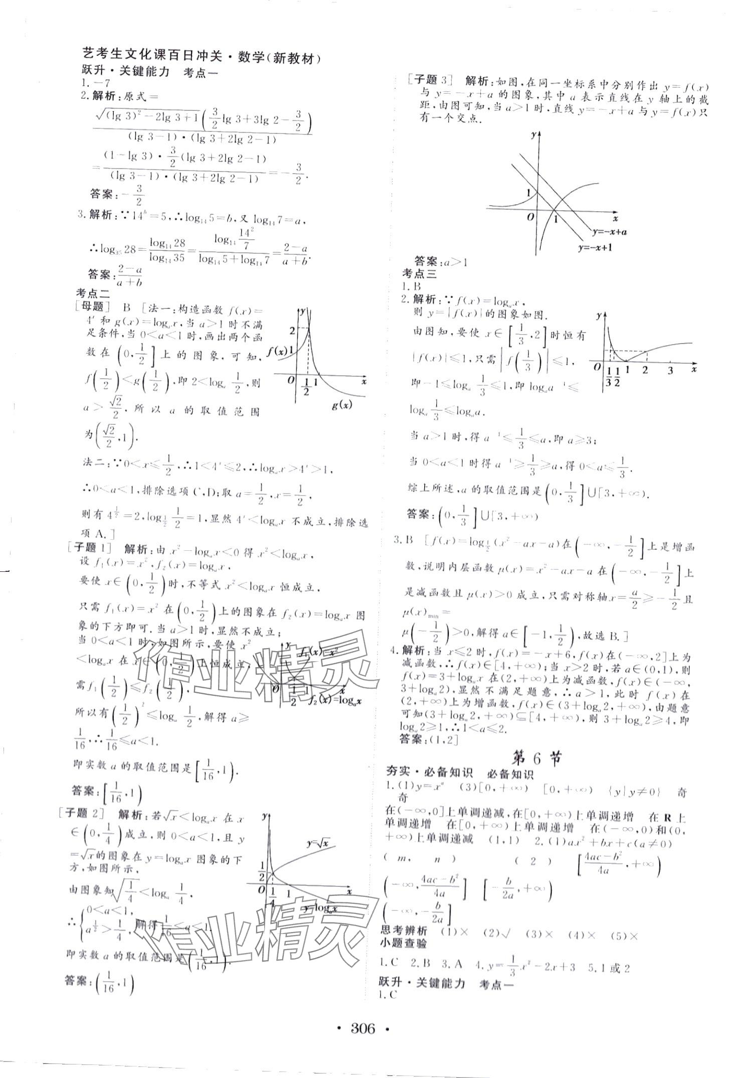 2024年藝術生百日沖刺高中數學 第9頁