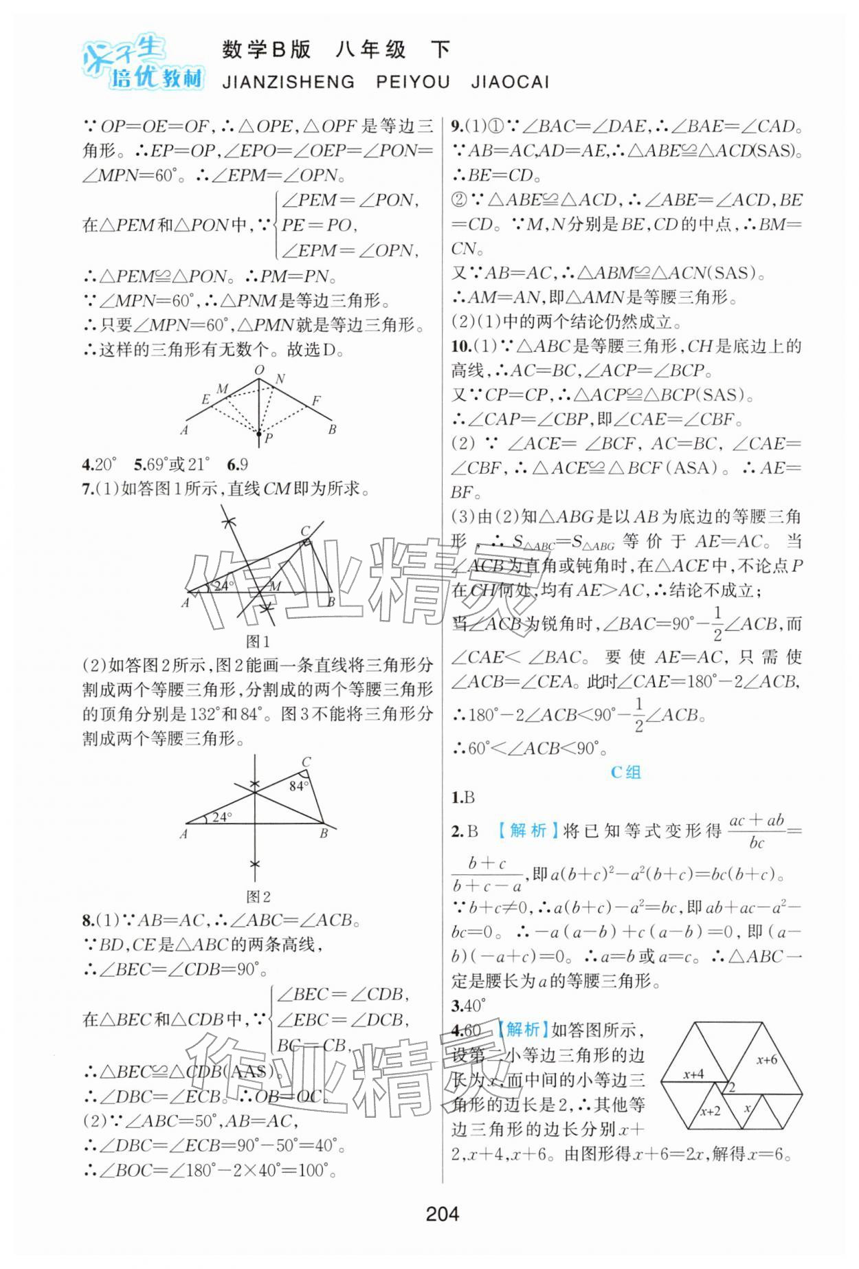 2026年尖子生培优教材八年级数学下册北师大版B版&nbsp;第4页