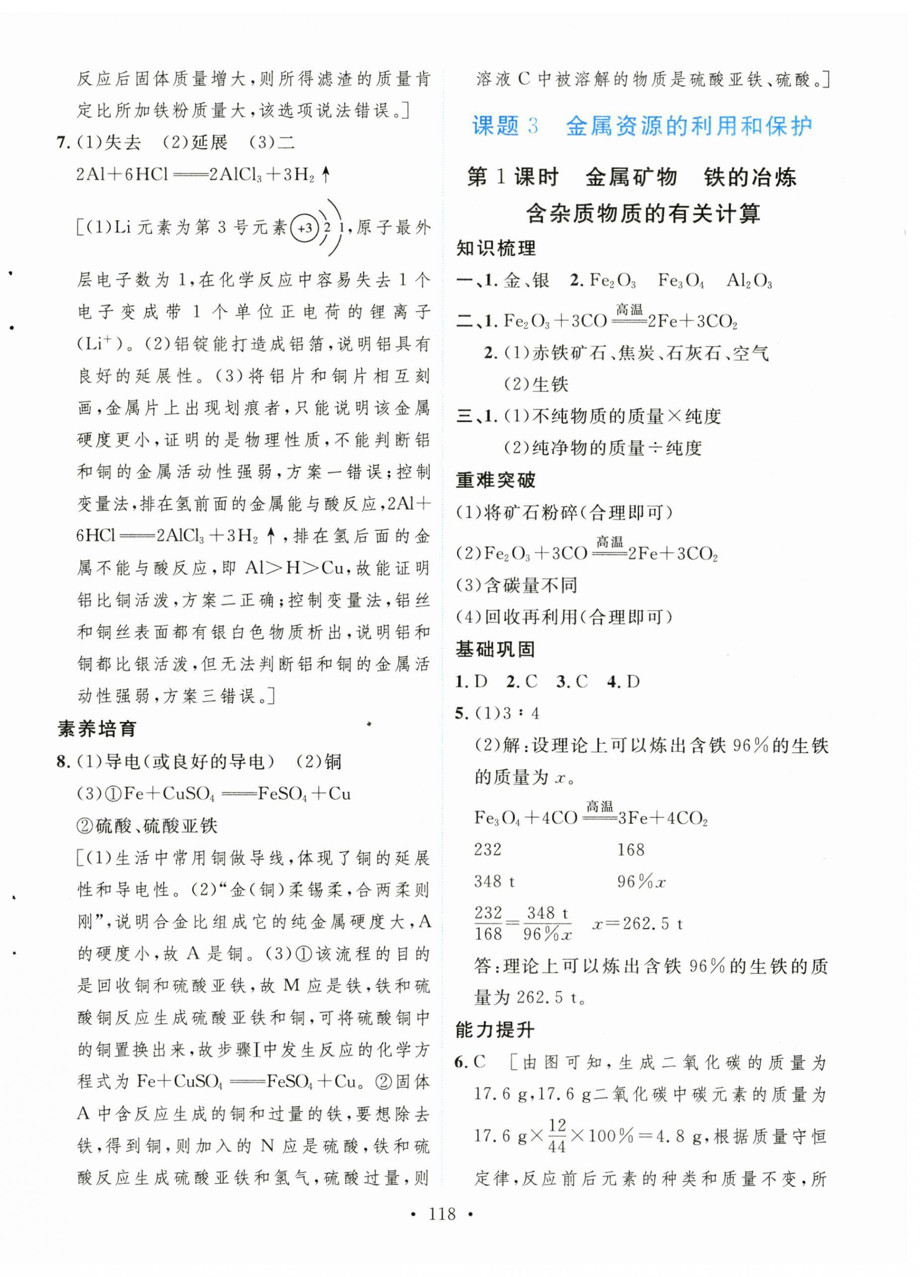 2025年實驗教材新學(xué)案九年級化學(xué)下冊人教版 第4頁