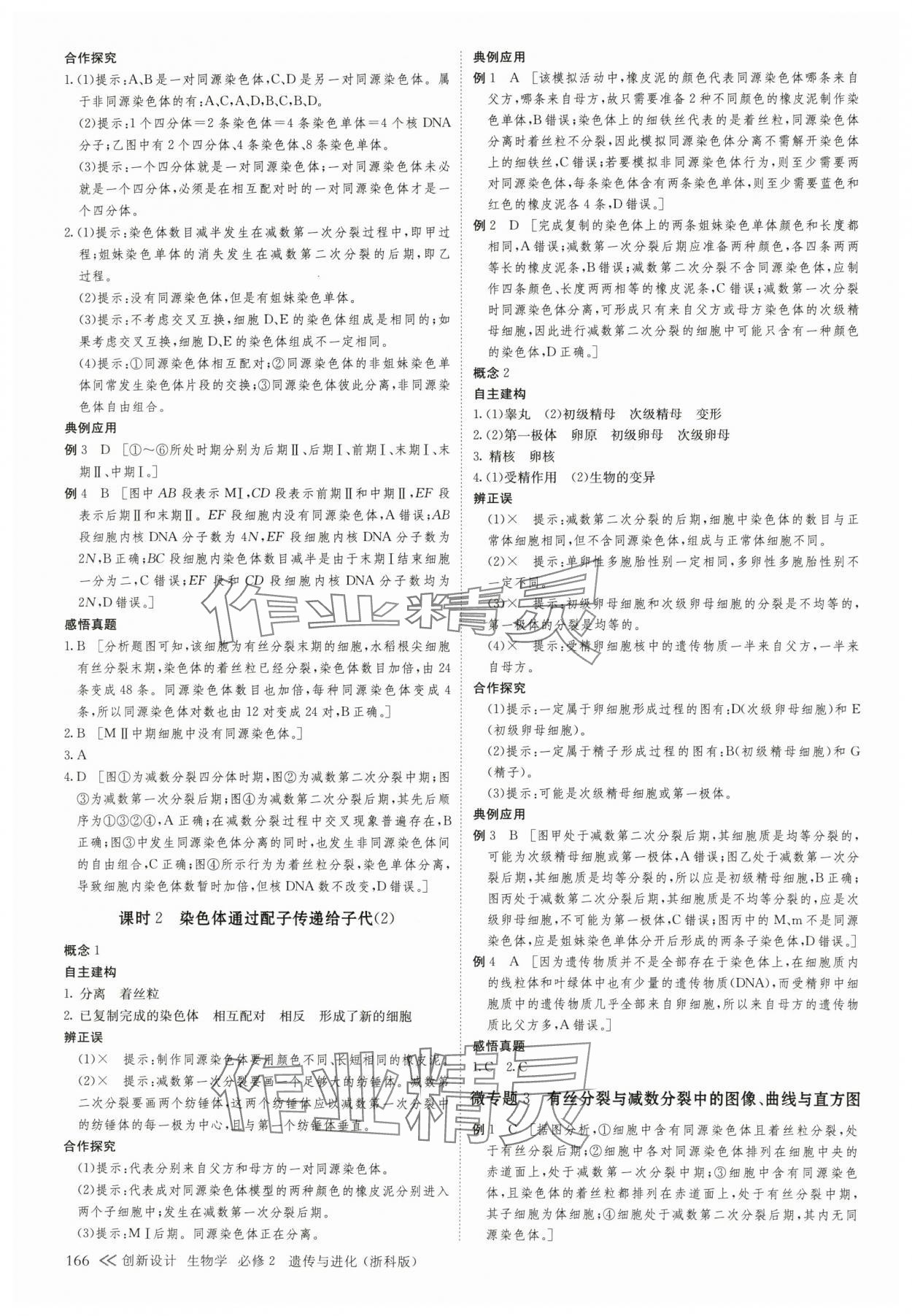 2025年創新設計高中生物必修2浙科版 第9頁