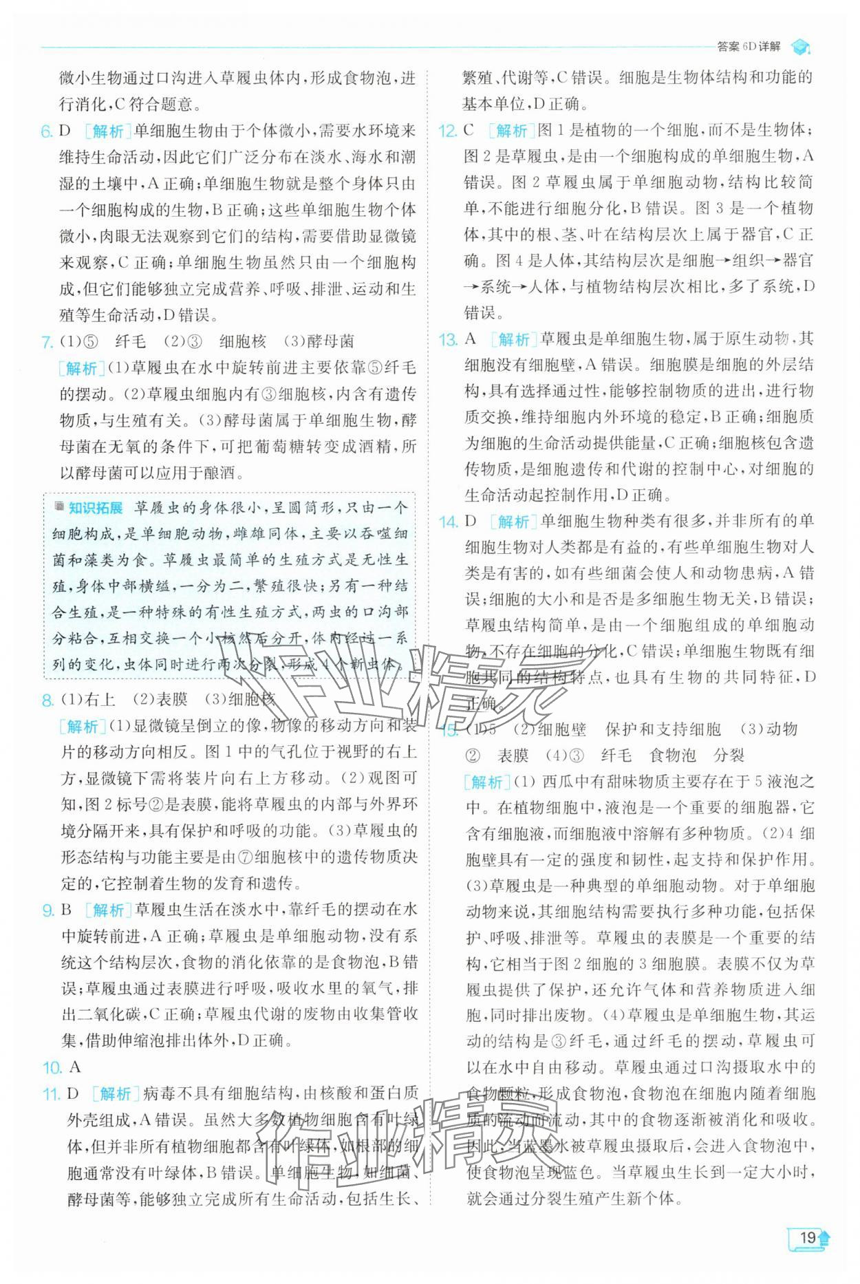 2025年實(shí)驗(yàn)班提優(yōu)訓(xùn)練七年級(jí)科學(xué)下冊(cè)浙教版 第19頁(yè)
