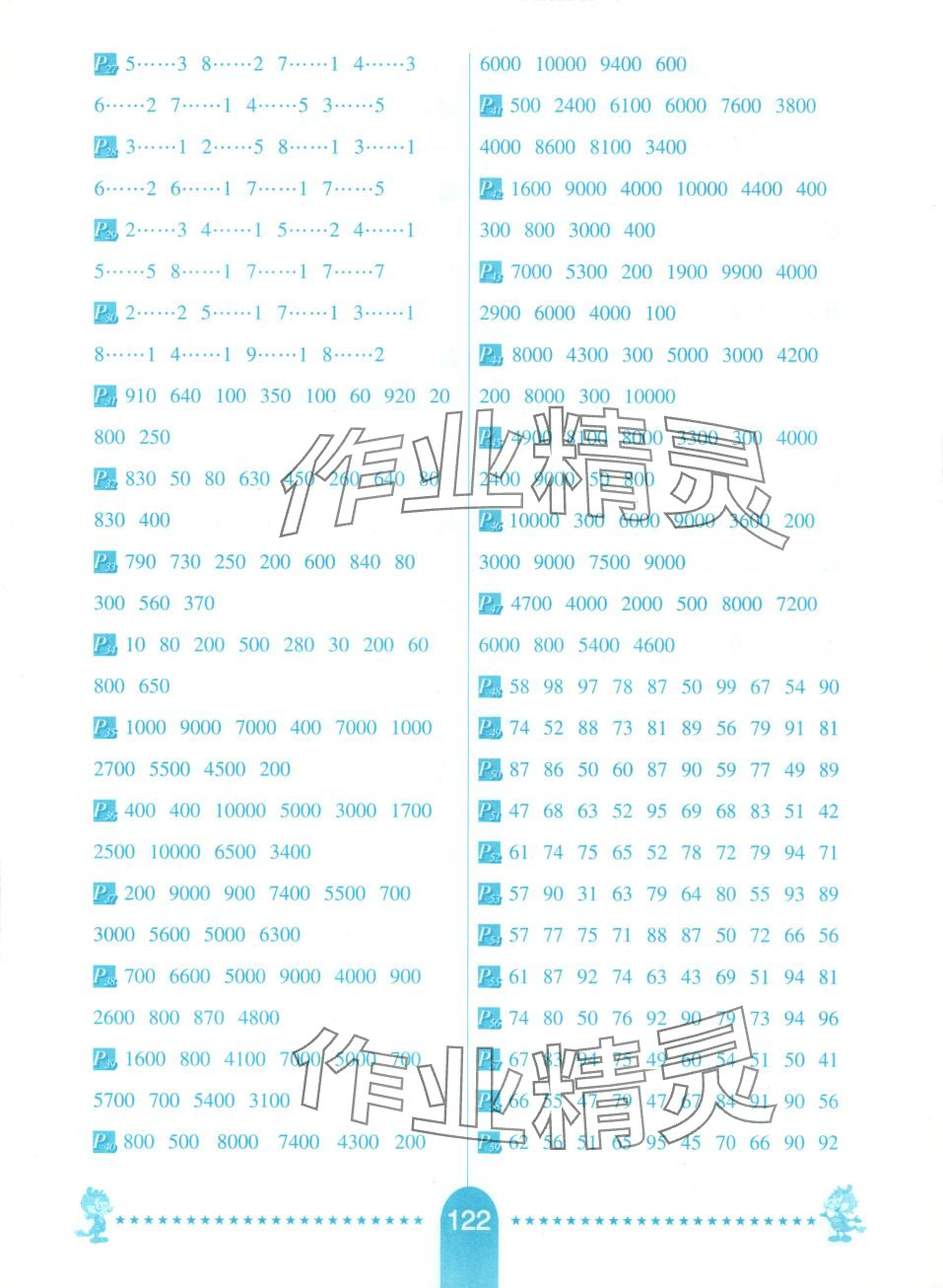 2025年小学生每日10分钟竖式计算卡二年级数学下册苏教版 第2页