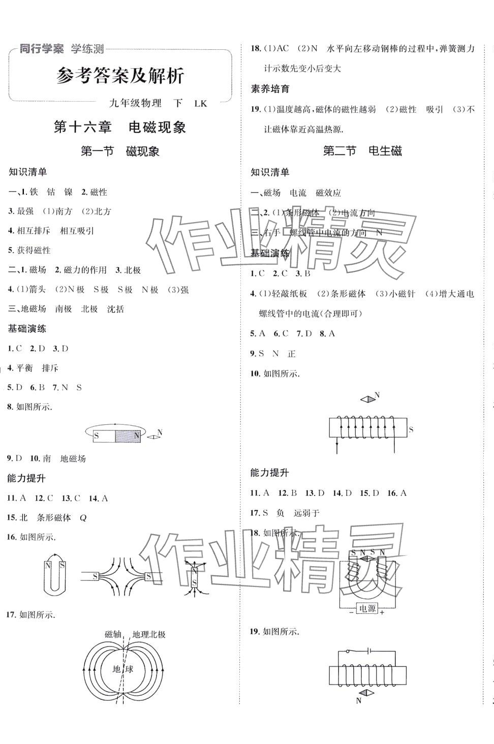 2024年同行學(xué)案九年級物理下冊魯科版 第4頁