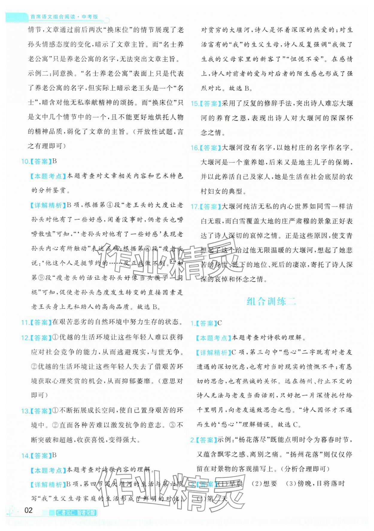 2024年首席语文组合阅读中考版 第2页