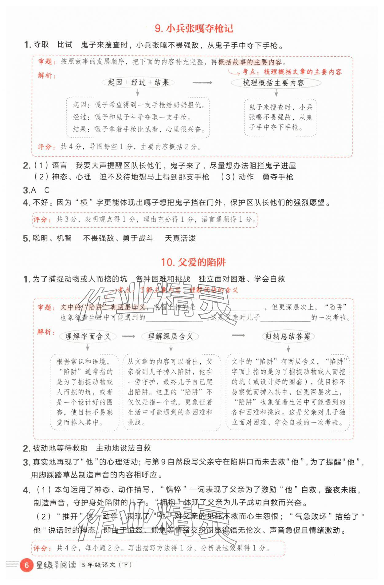 2025年魔卡閱讀目標(biāo)訓(xùn)練法五年級(jí)語(yǔ)文下冊(cè)人教版 第6頁(yè)