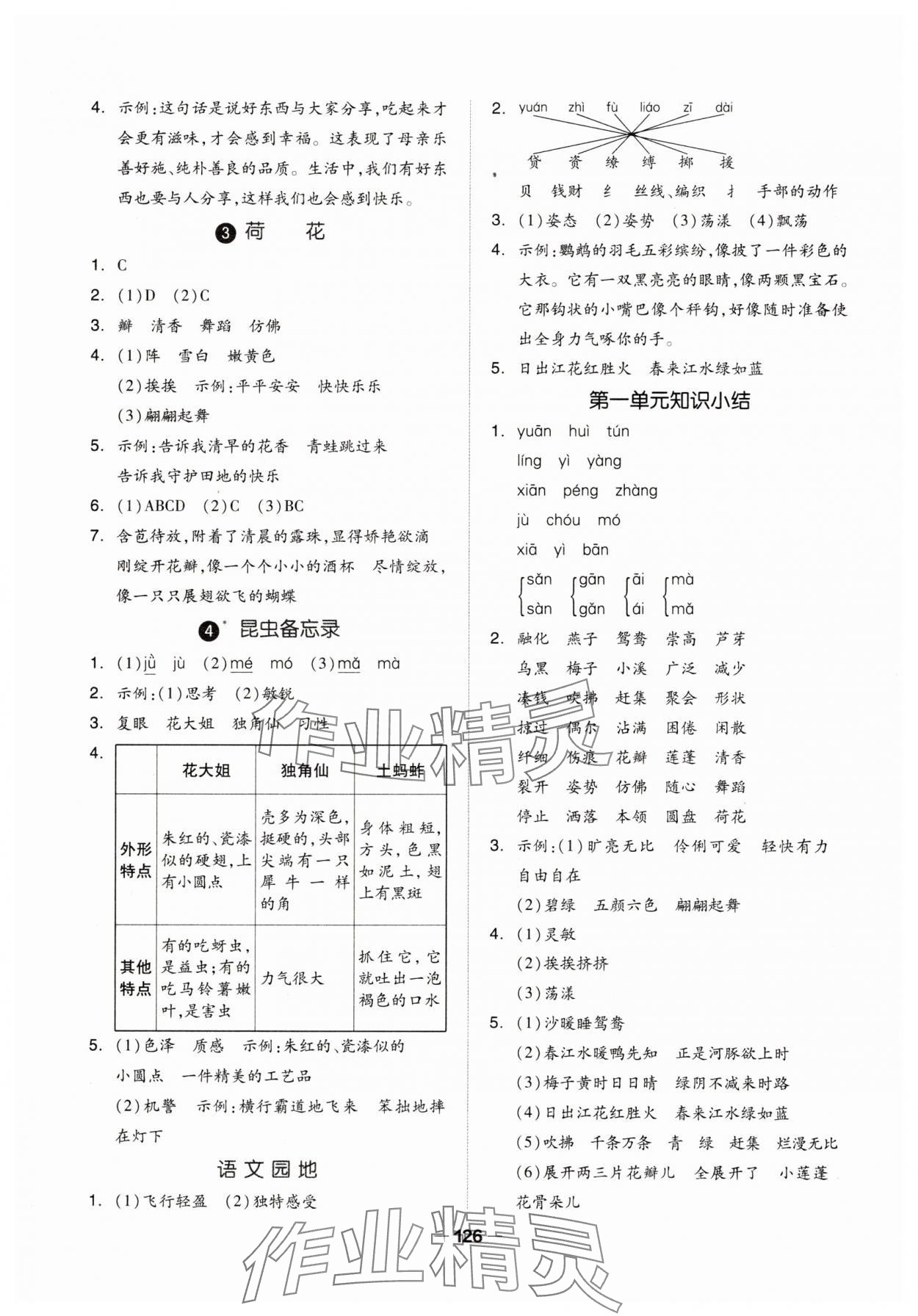 2025年新思维伴你学三年级语文下册人教版 第2页