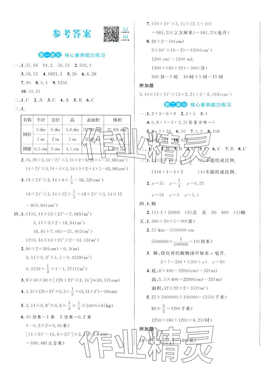 2024年黃岡名卷六年級(jí)數(shù)學(xué)下冊(cè)北師大版 第1頁(yè)