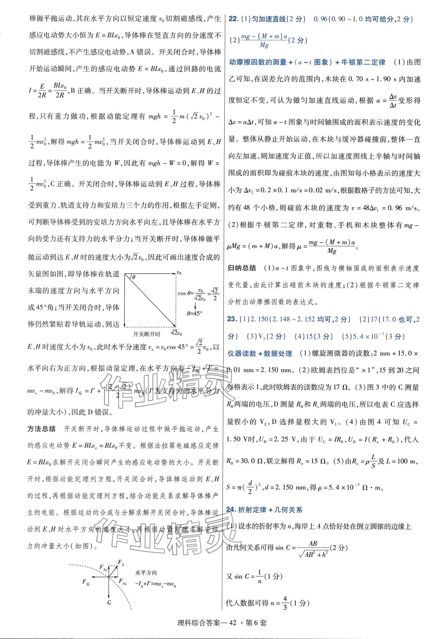 2024年高考沖刺優(yōu)秀模擬試卷匯編45套理綜 第44頁