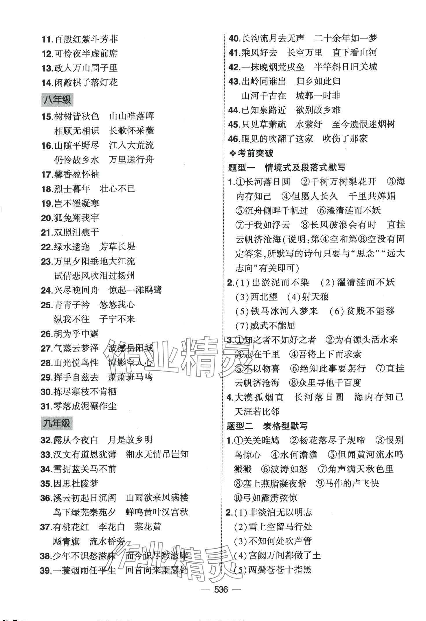 2024年創(chuàng)新A+中考總復習語文廣東專版 第8頁