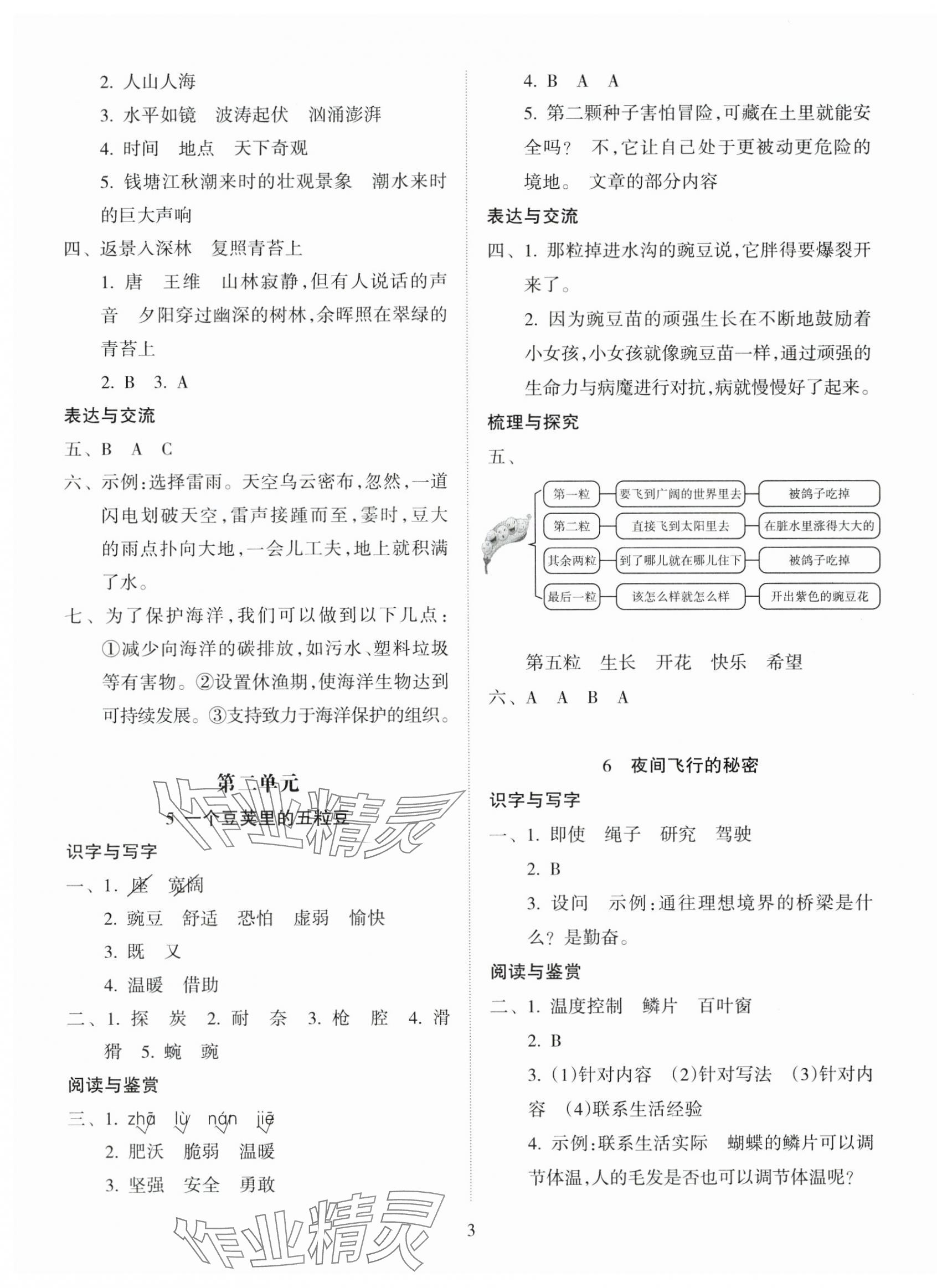 2024年金椰風(fēng)新課程同步練四年級(jí)語(yǔ)文上冊(cè)人教版 第3頁(yè)