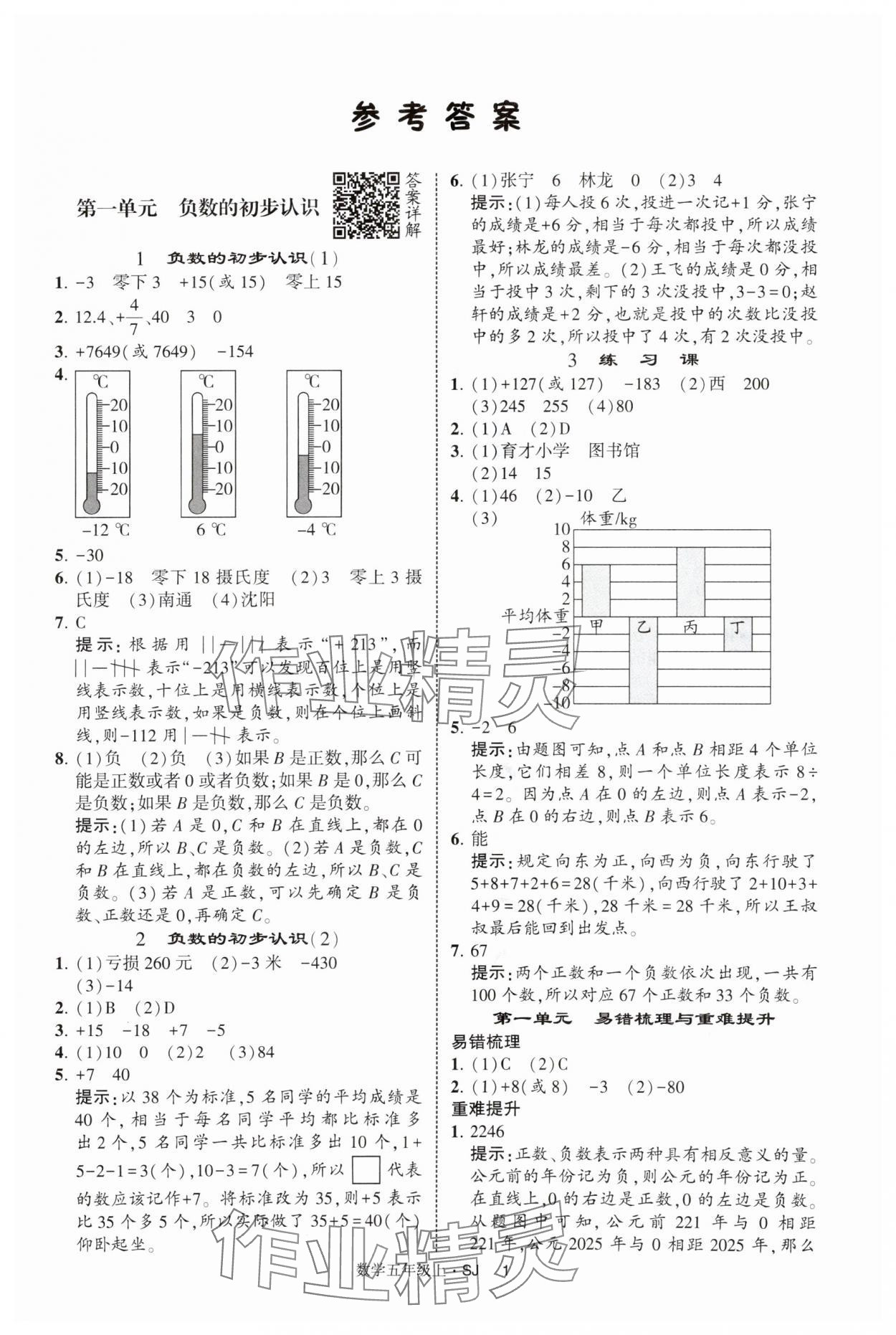 2025年经纶学典提高班五年级数学上册苏教版 第1页