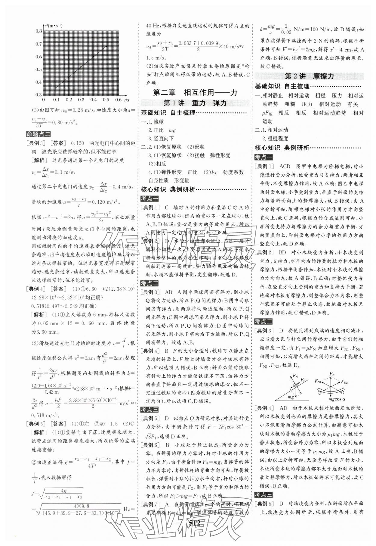 2025年優(yōu)化探究高考總復(fù)習(xí)物理人教版 參考答案第4頁