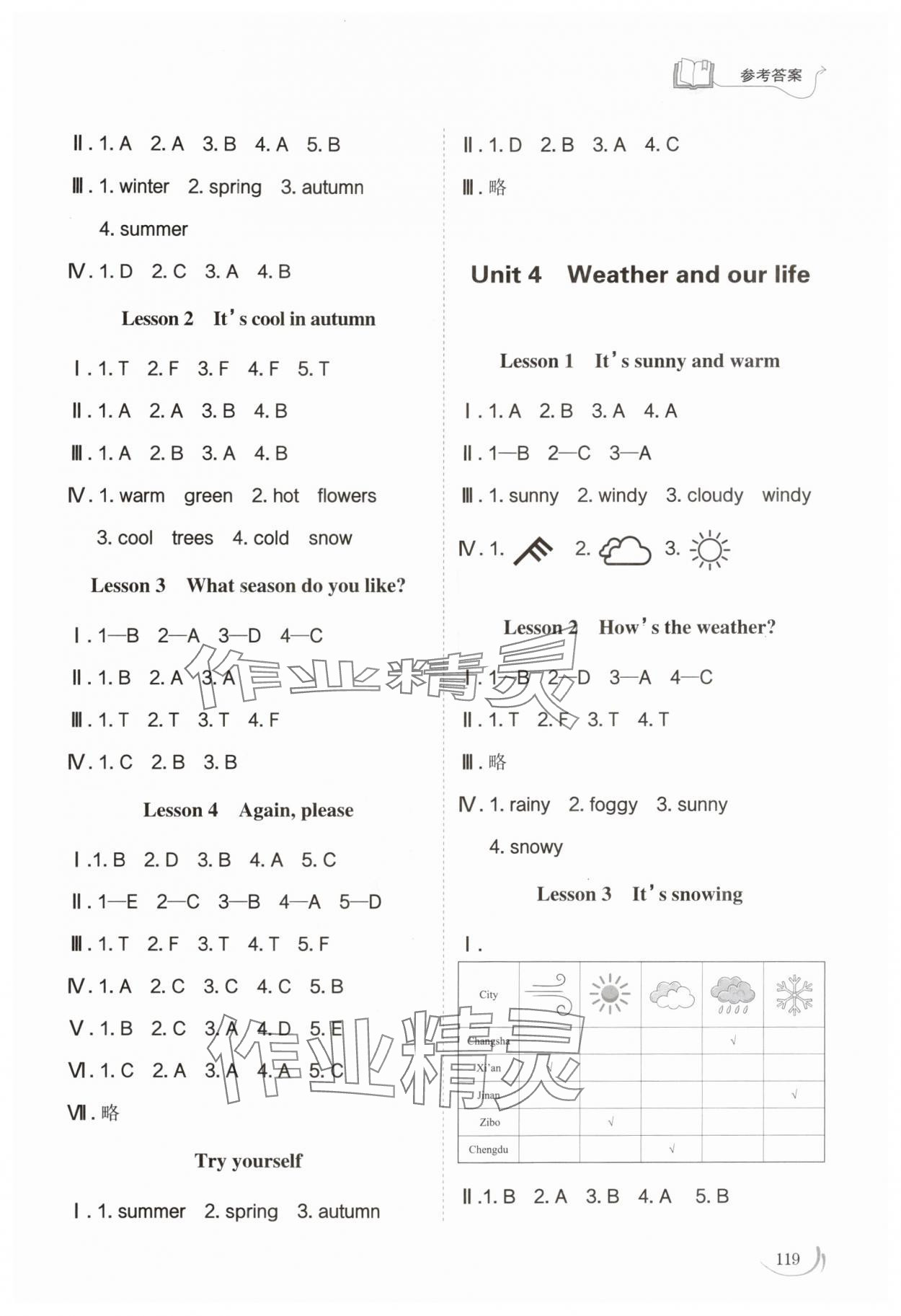 2025年小学同步练习册四年级英语上册鲁科版54制山东科学技术出版社 第3页