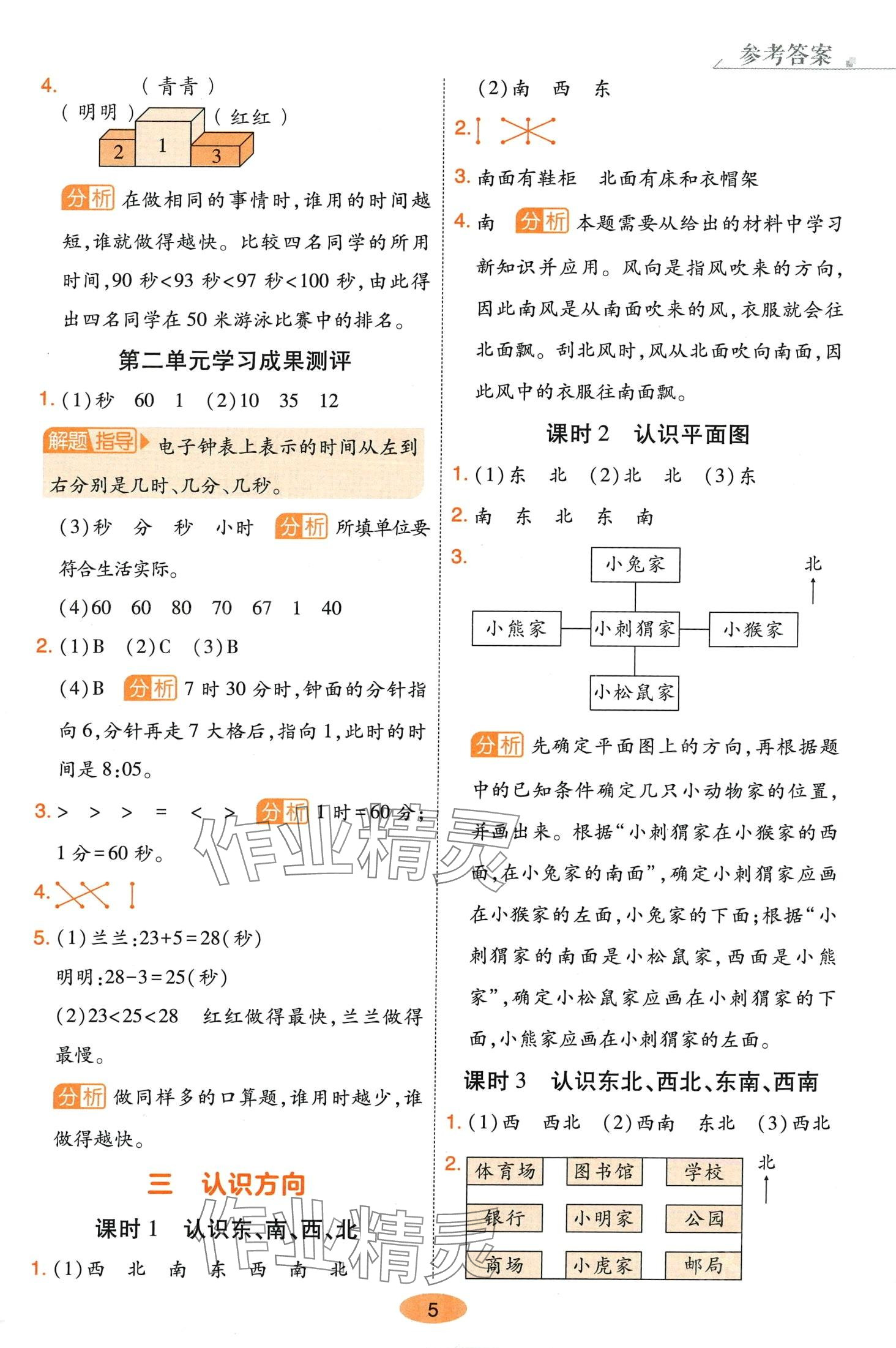 2024年黃岡同步練一日一練二年級數學下冊蘇教版 第5頁