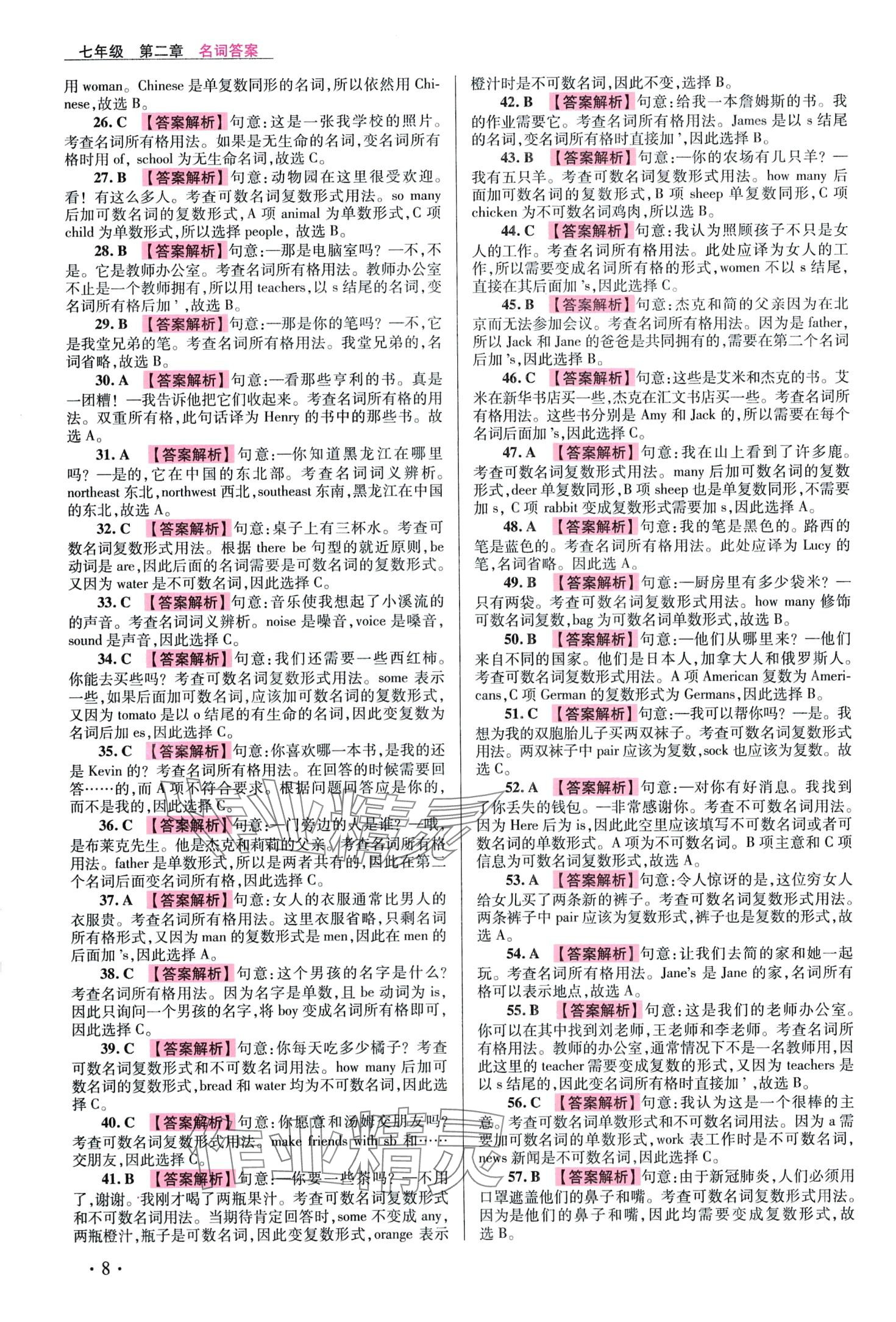 2024年考點專練英語中考 第10頁