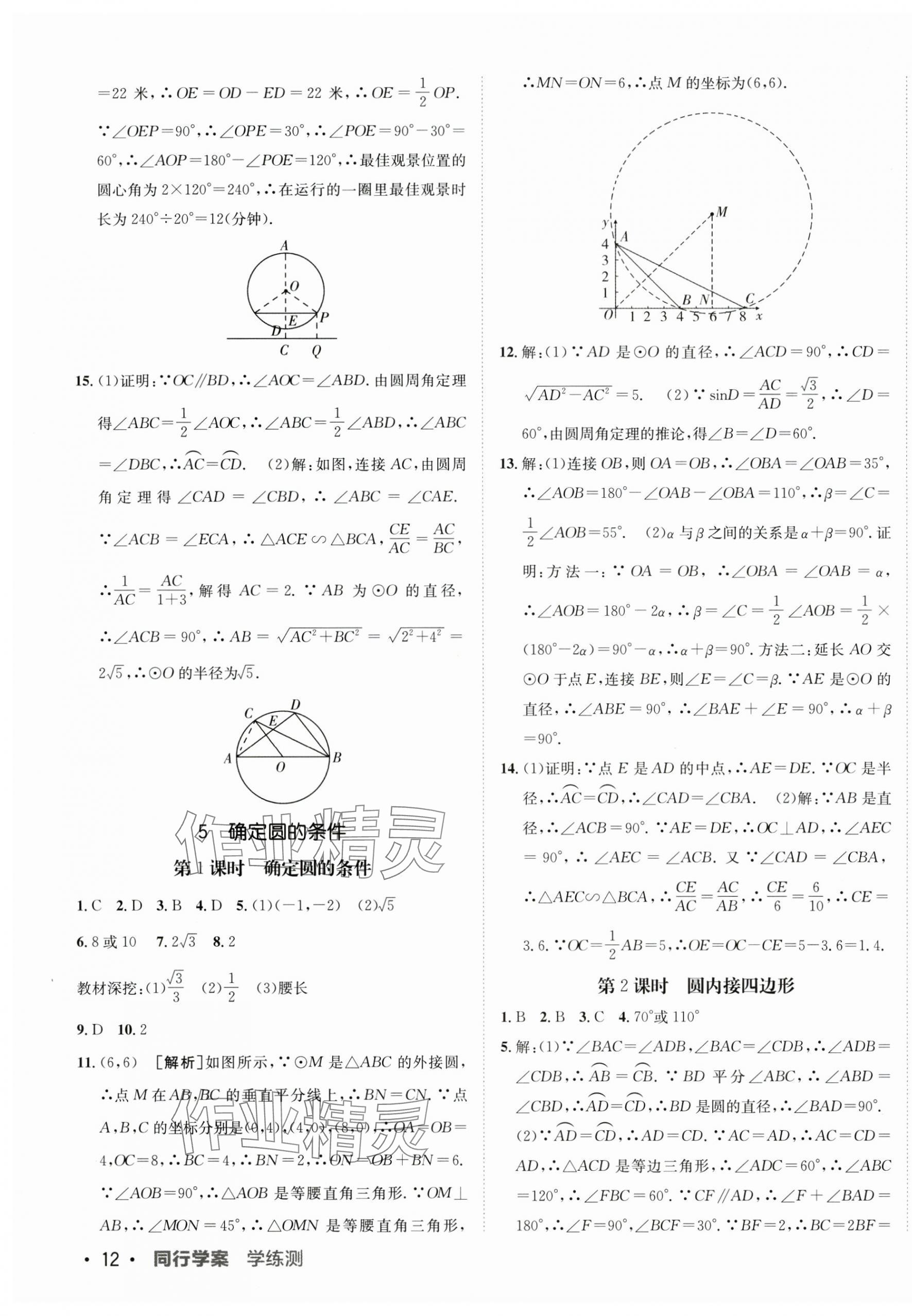 2025年同行学案九年级数学下册鲁教版 第7页