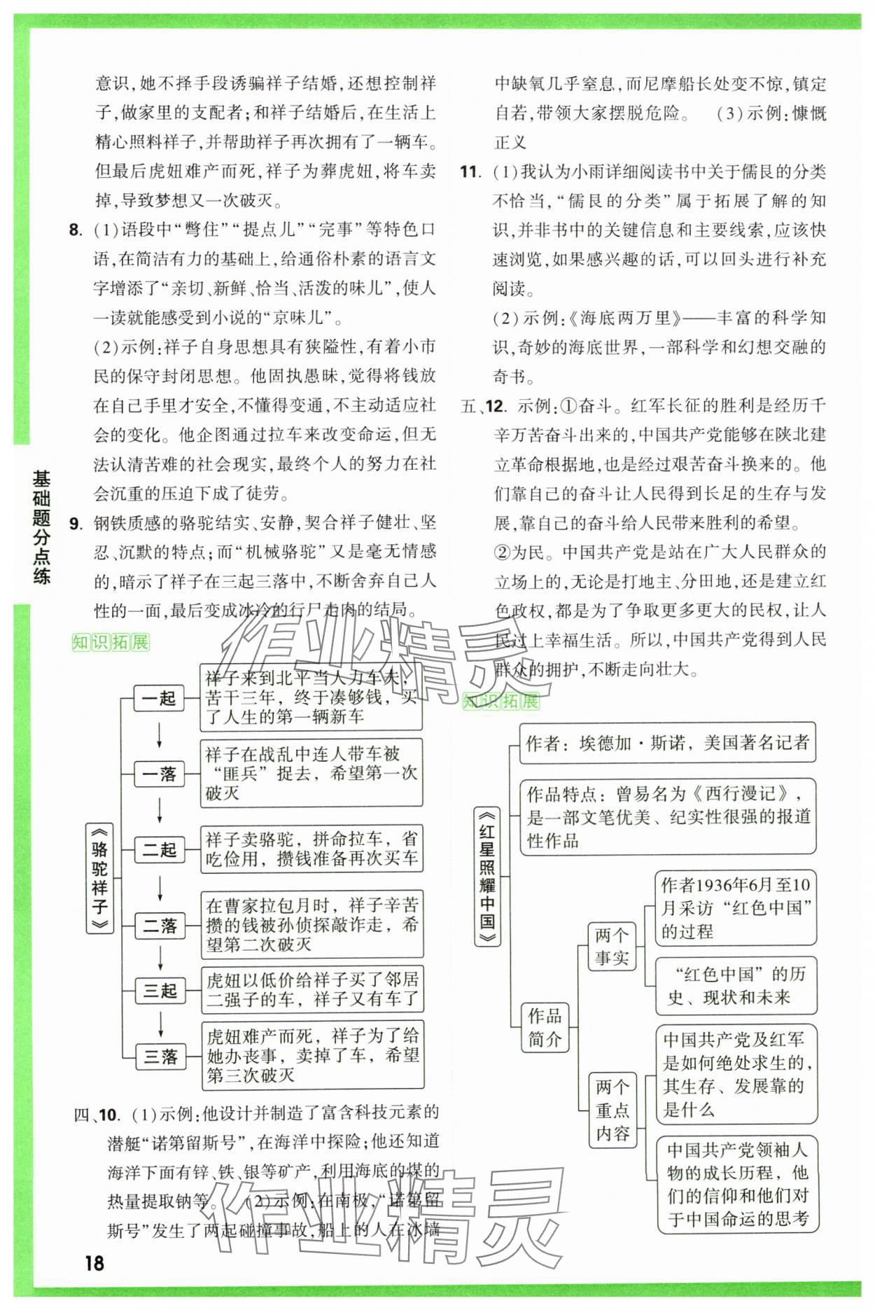 2025年萬唯中考基礎(chǔ)題語文 第18頁