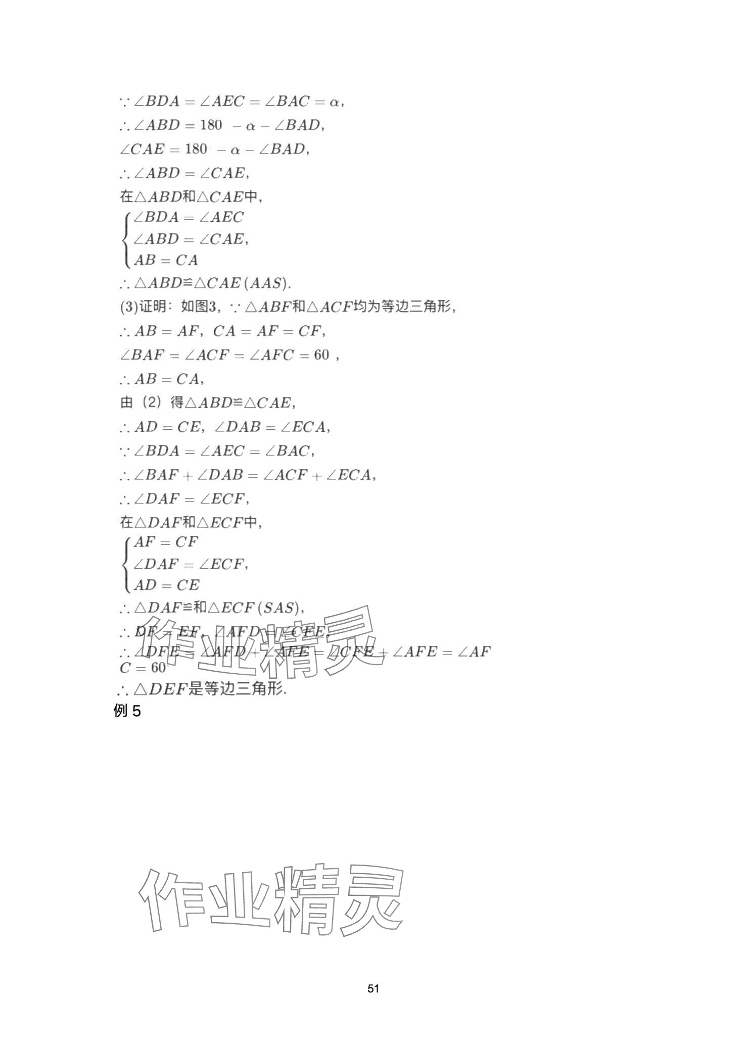 2025年巅峰对决第一轮复习数学重庆专版&nbsp;参考答案第51页