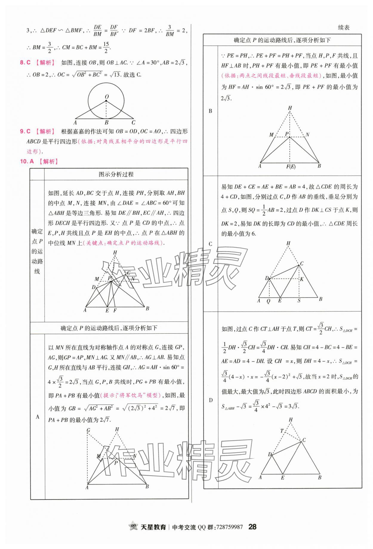 2024年金考卷45套匯編數(shù)學(xué)廣東專版 第28頁