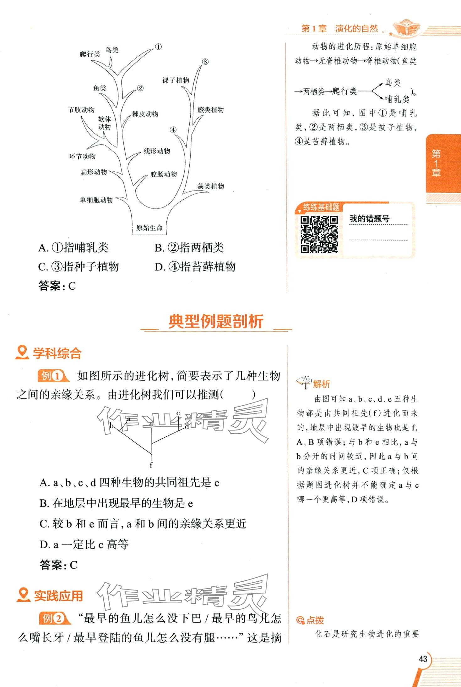 2024年教材全解九年級科學下冊浙教版 第43頁