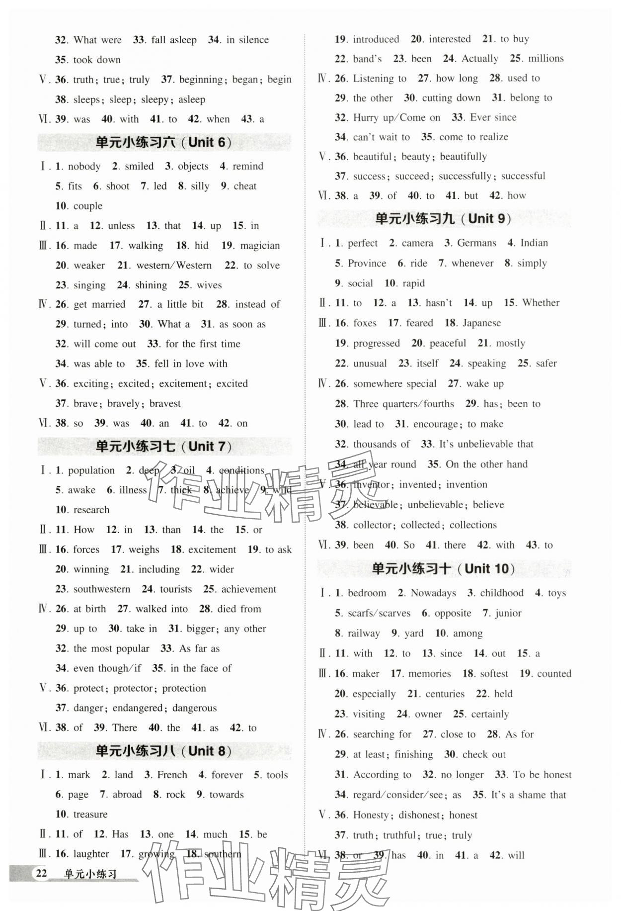 2024年狀元成才路創優作業八年級英語下冊人教版河南專版 第14頁