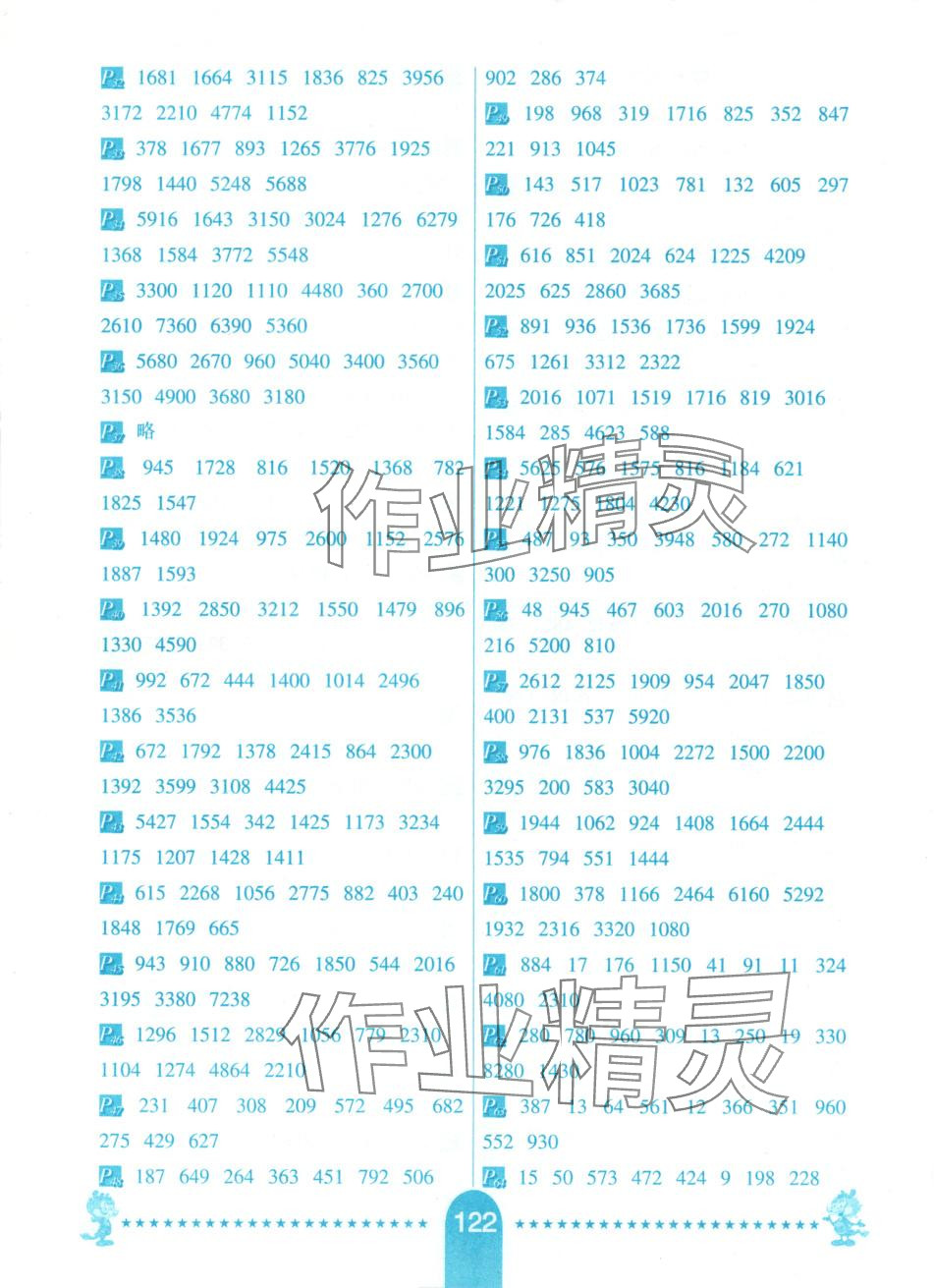 2025年小学生每日10分钟竖式计算卡三年级数学下册苏教版 第2页