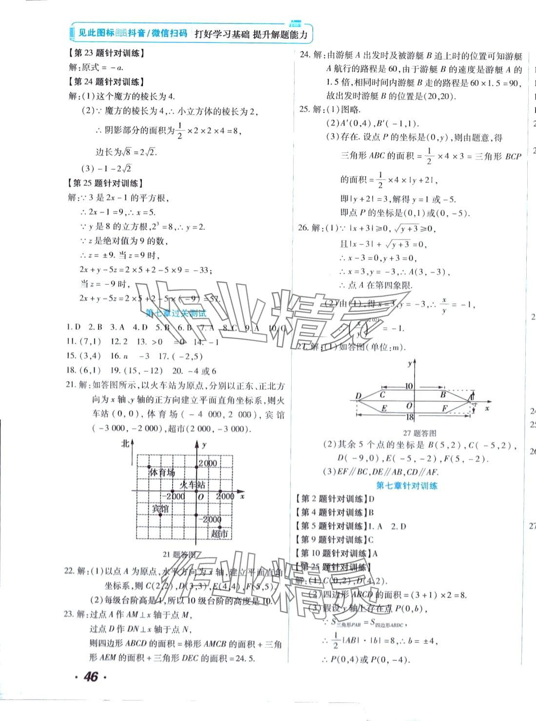 2024年千里馬單元測(cè)試卷七年級(jí)數(shù)學(xué)下冊(cè) 第3頁(yè)