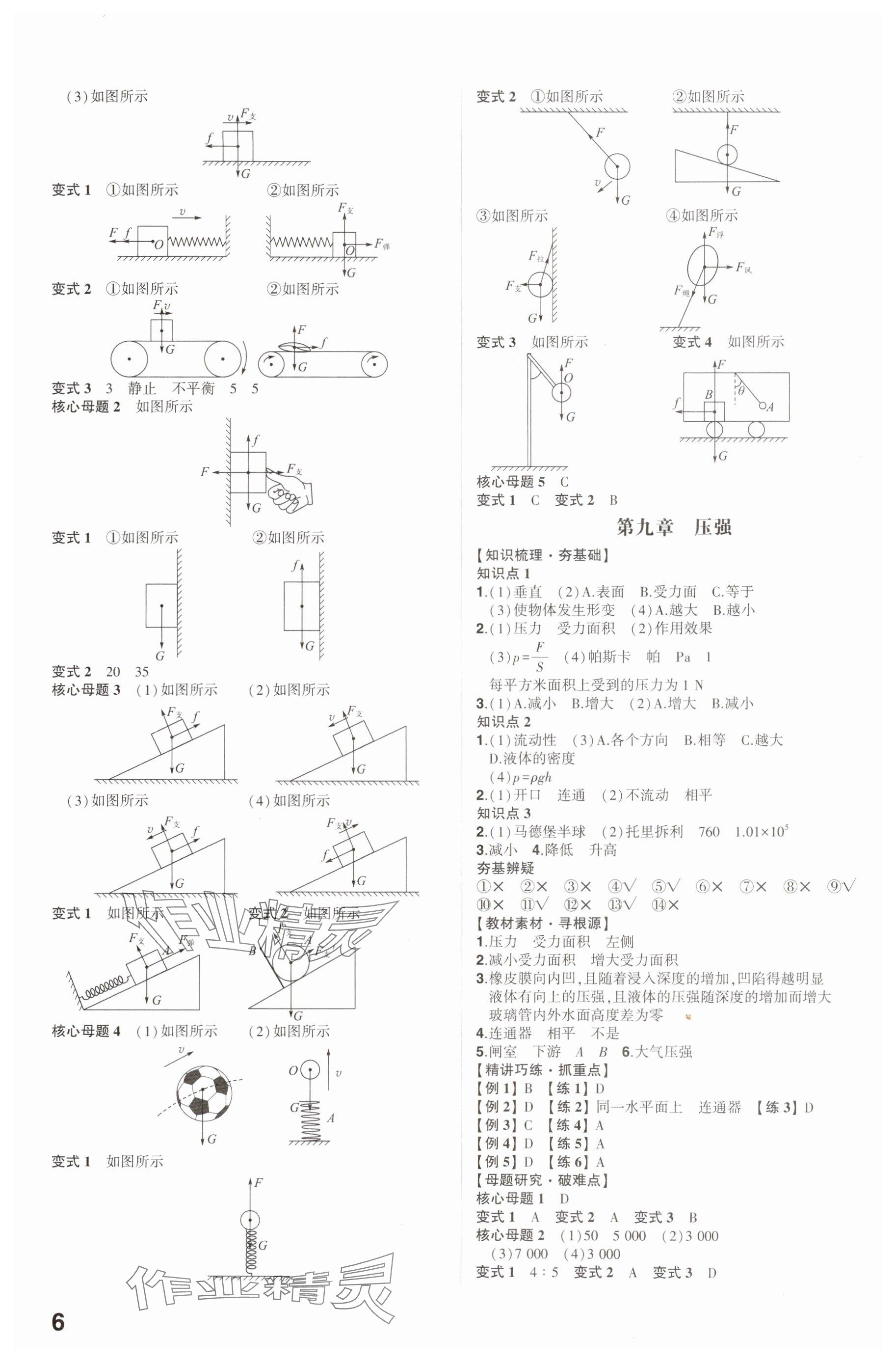 2025年中考备战物理教科版 参考答案第5页