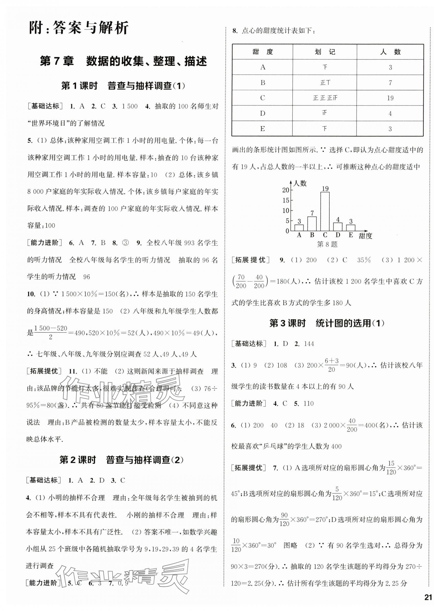 2025年金钥匙提优训练课课练八年级数学下册苏科版徐州专版 第1页